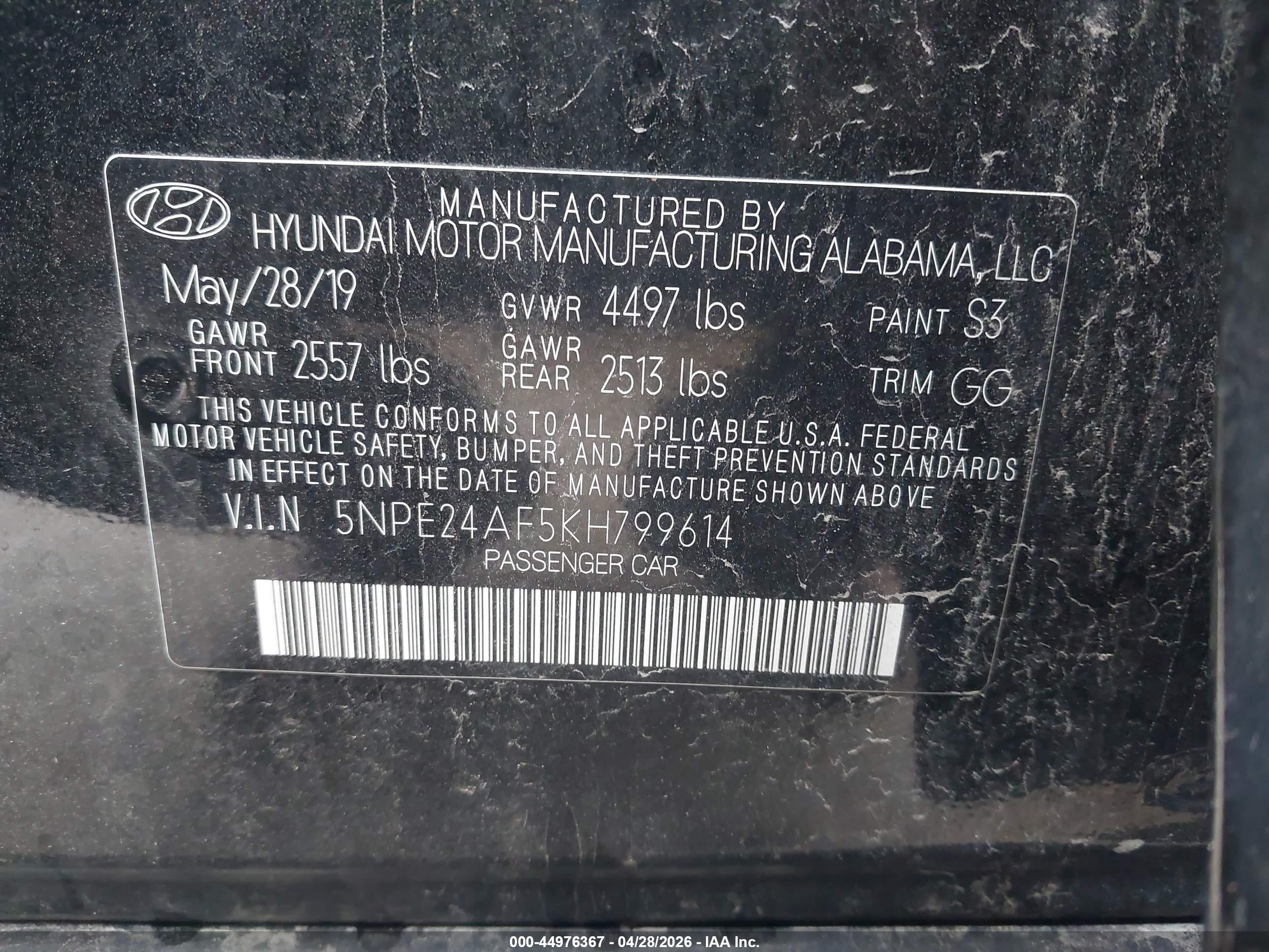 HYUNDAI SONATA image 9