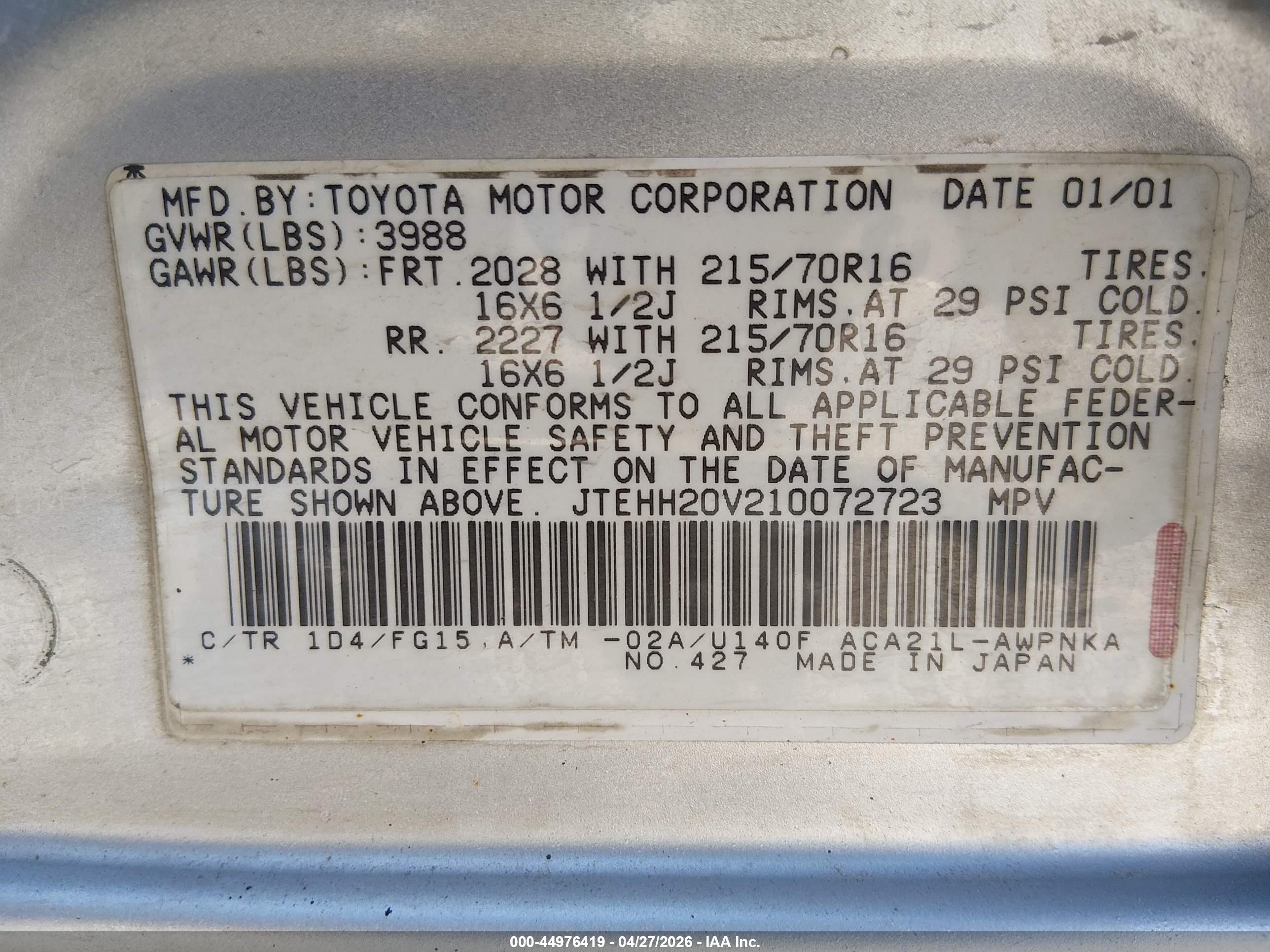 TOYOTA RAV4 image 9