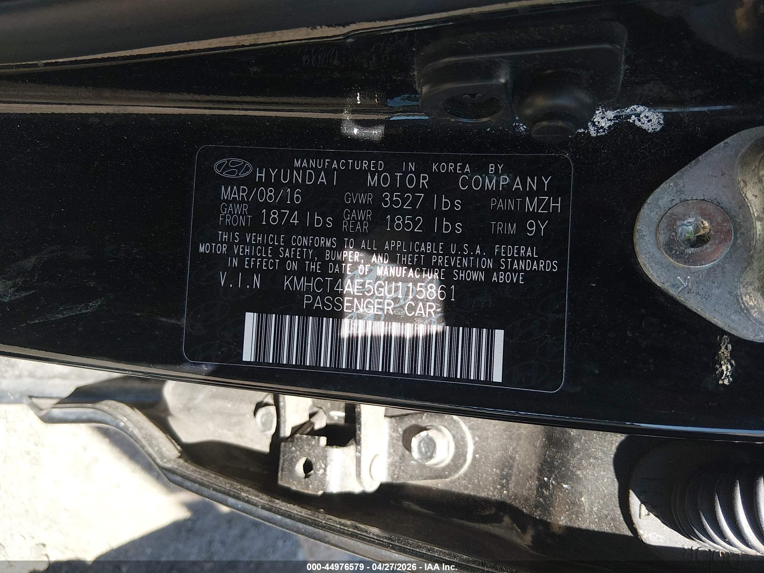HYUNDAI ACCENT image 9