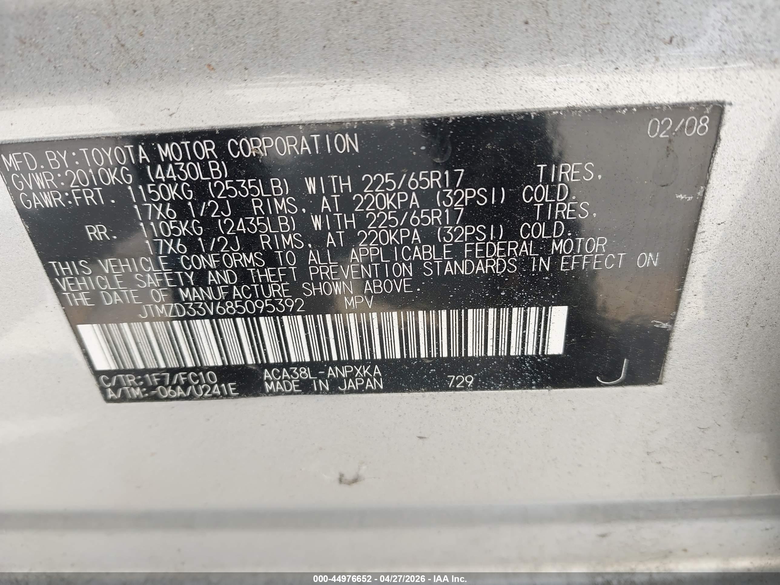 TOYOTA RAV4 image 9