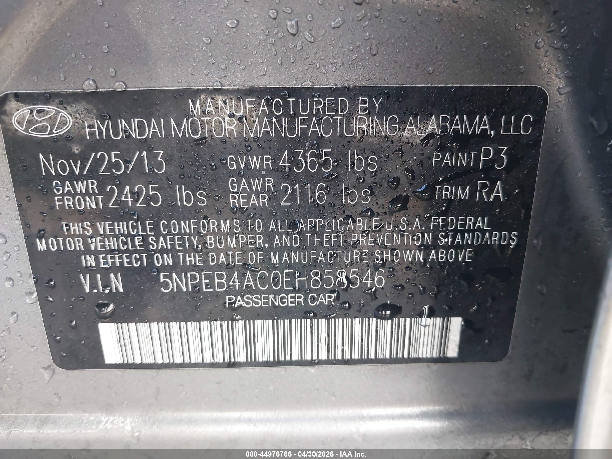 HYUNDAI SONATA image 9
