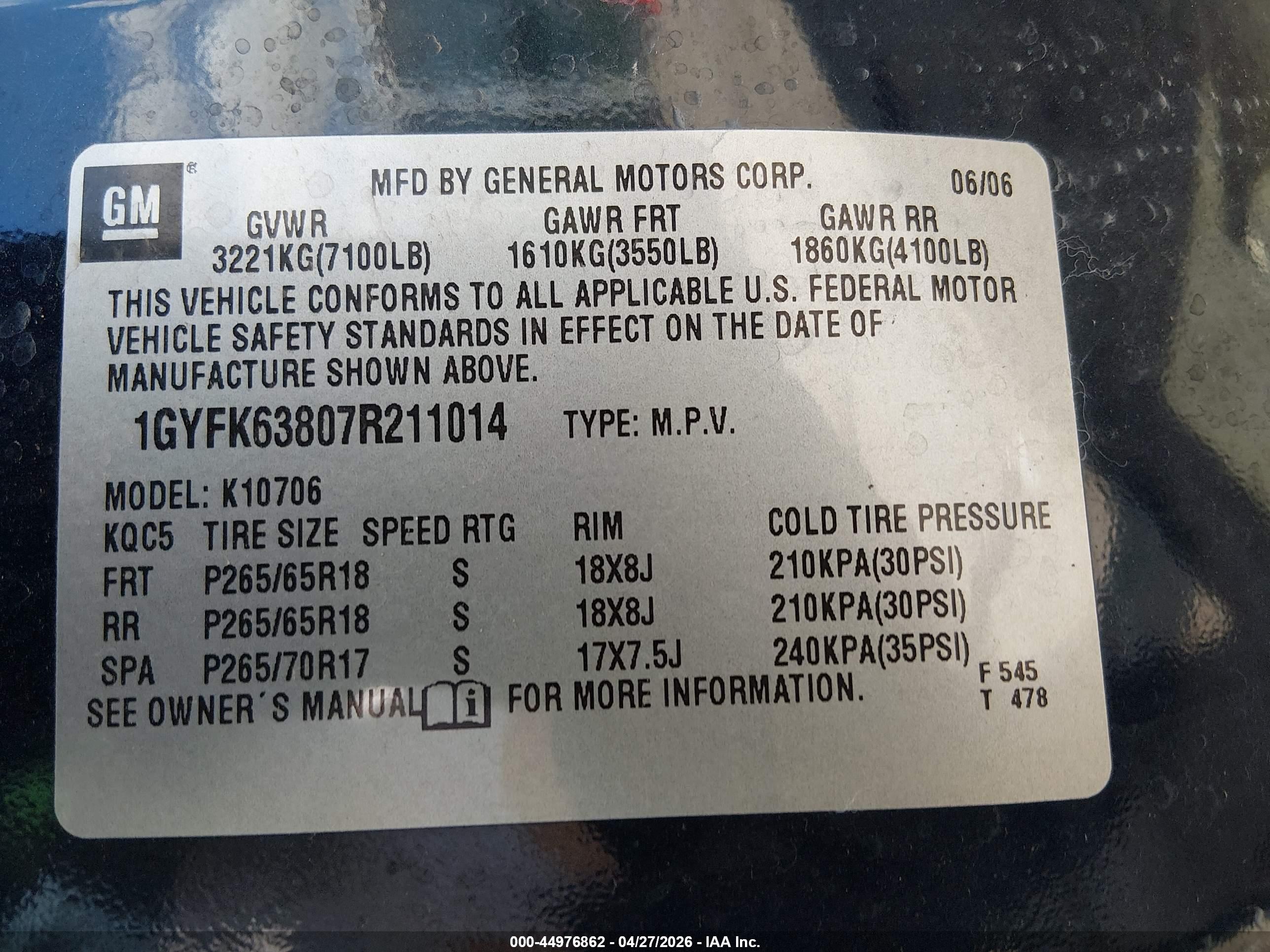 CADILLAC ESCALADE image 9