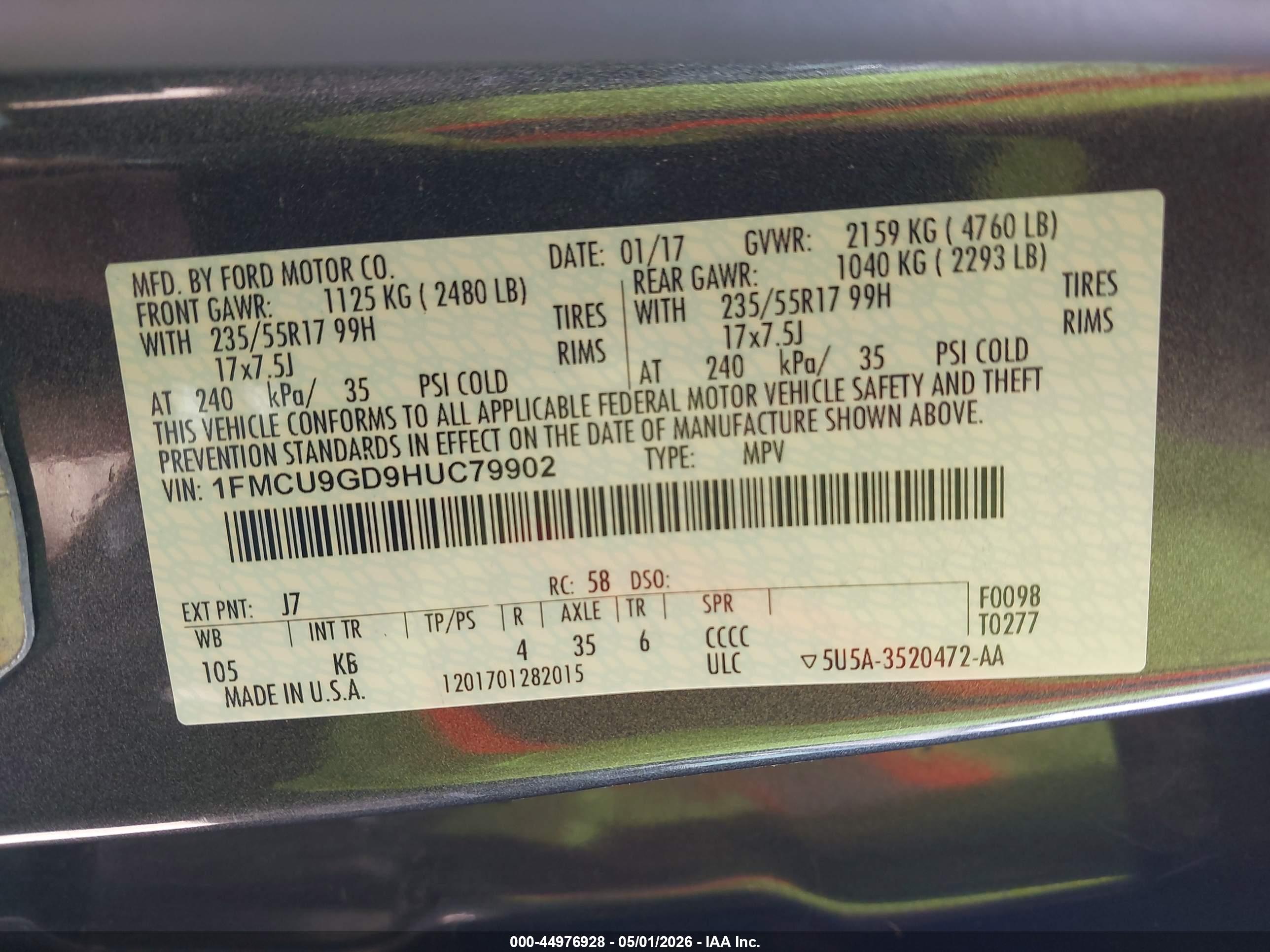 FORD ESCAPE image 9