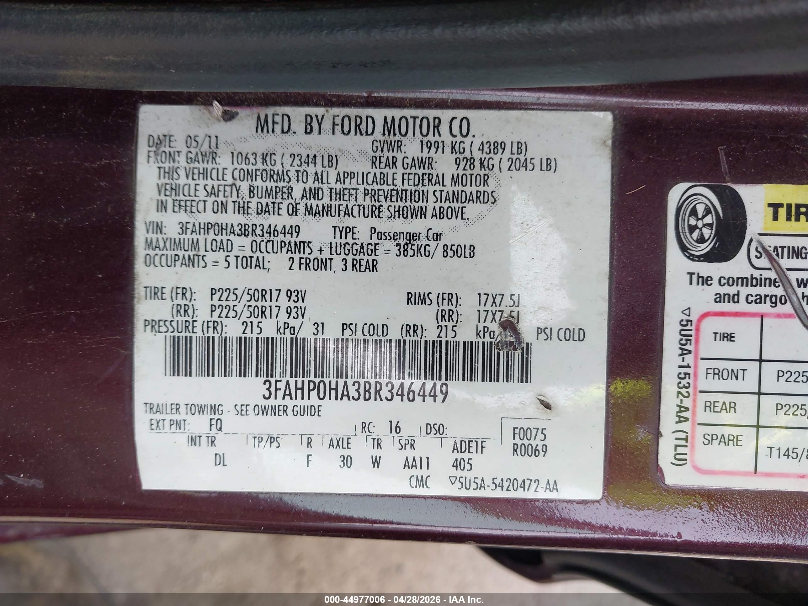 FORD FUSION image 9