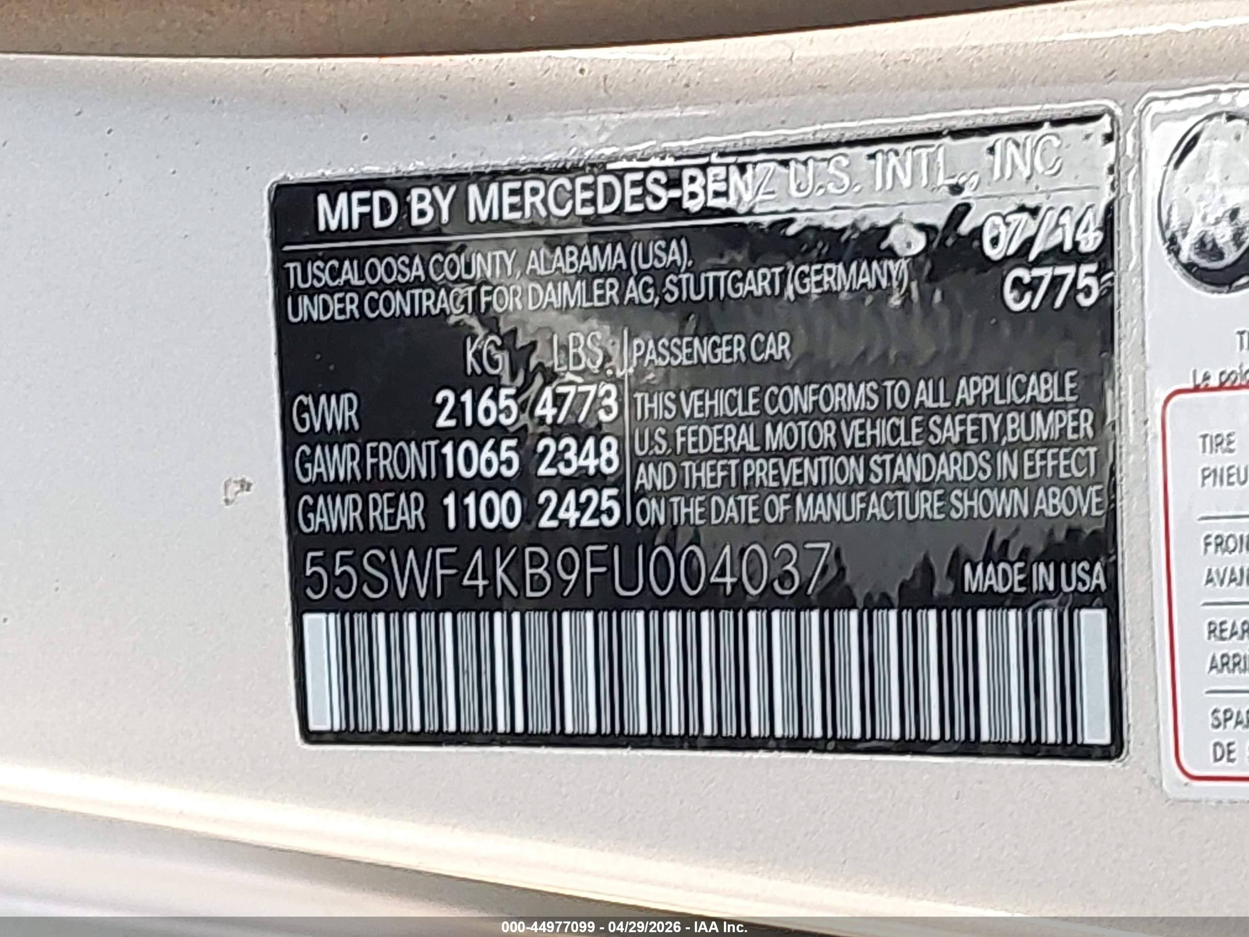 MERCEDES-BENZ C image 9
