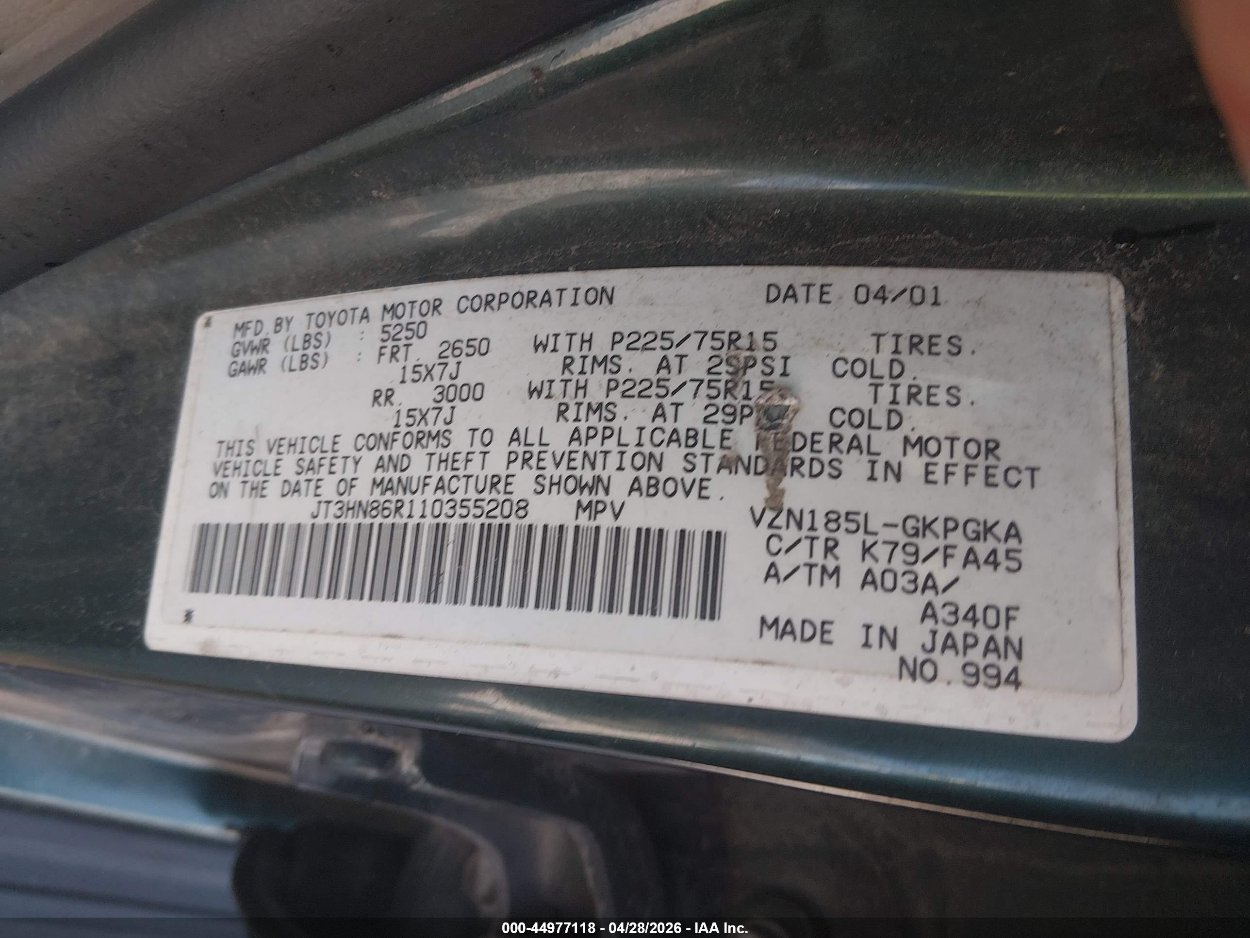 TOYOTA 4RUNNER image 9