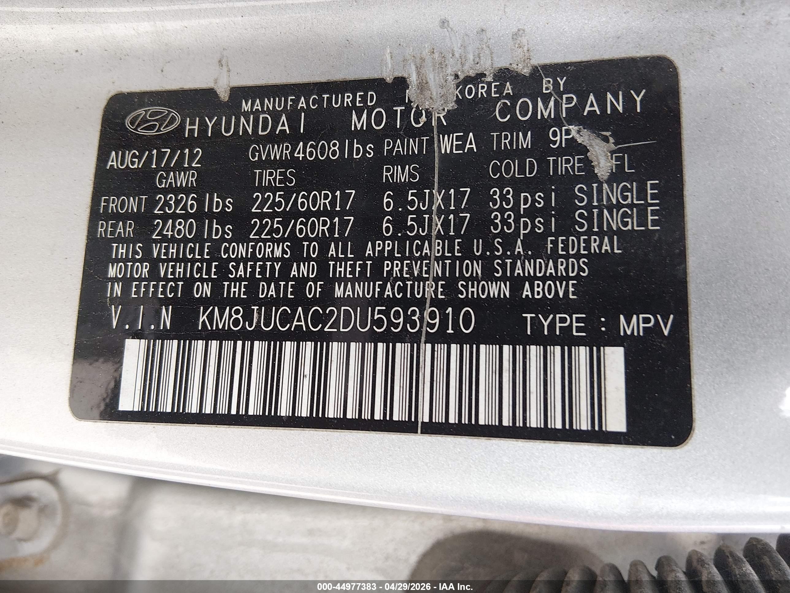 HYUNDAI TUCSON image 9
