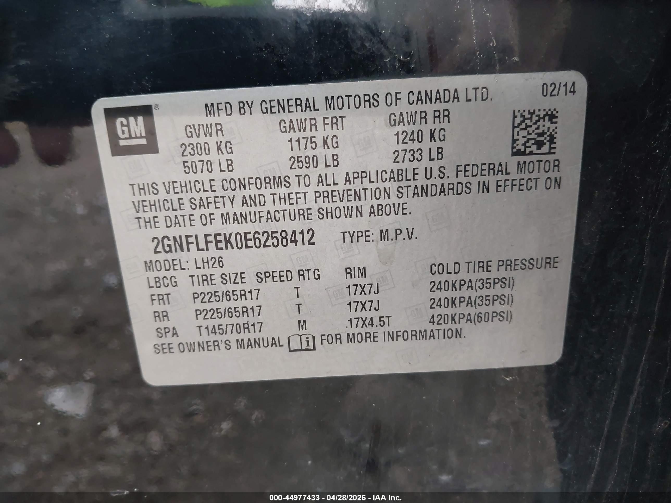 CHEVROLET EQUINOX image 9