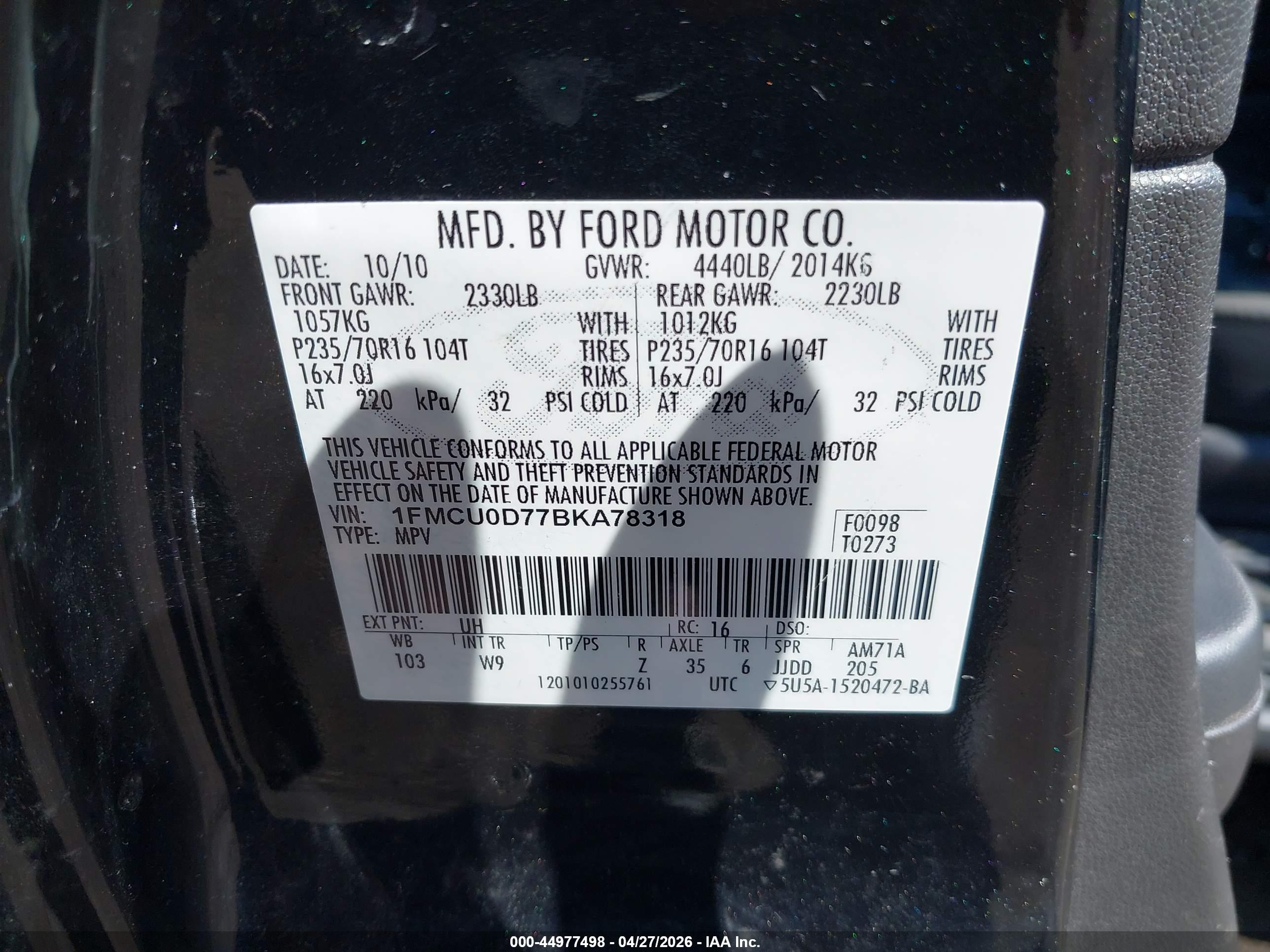 FORD ESCAPE image 9