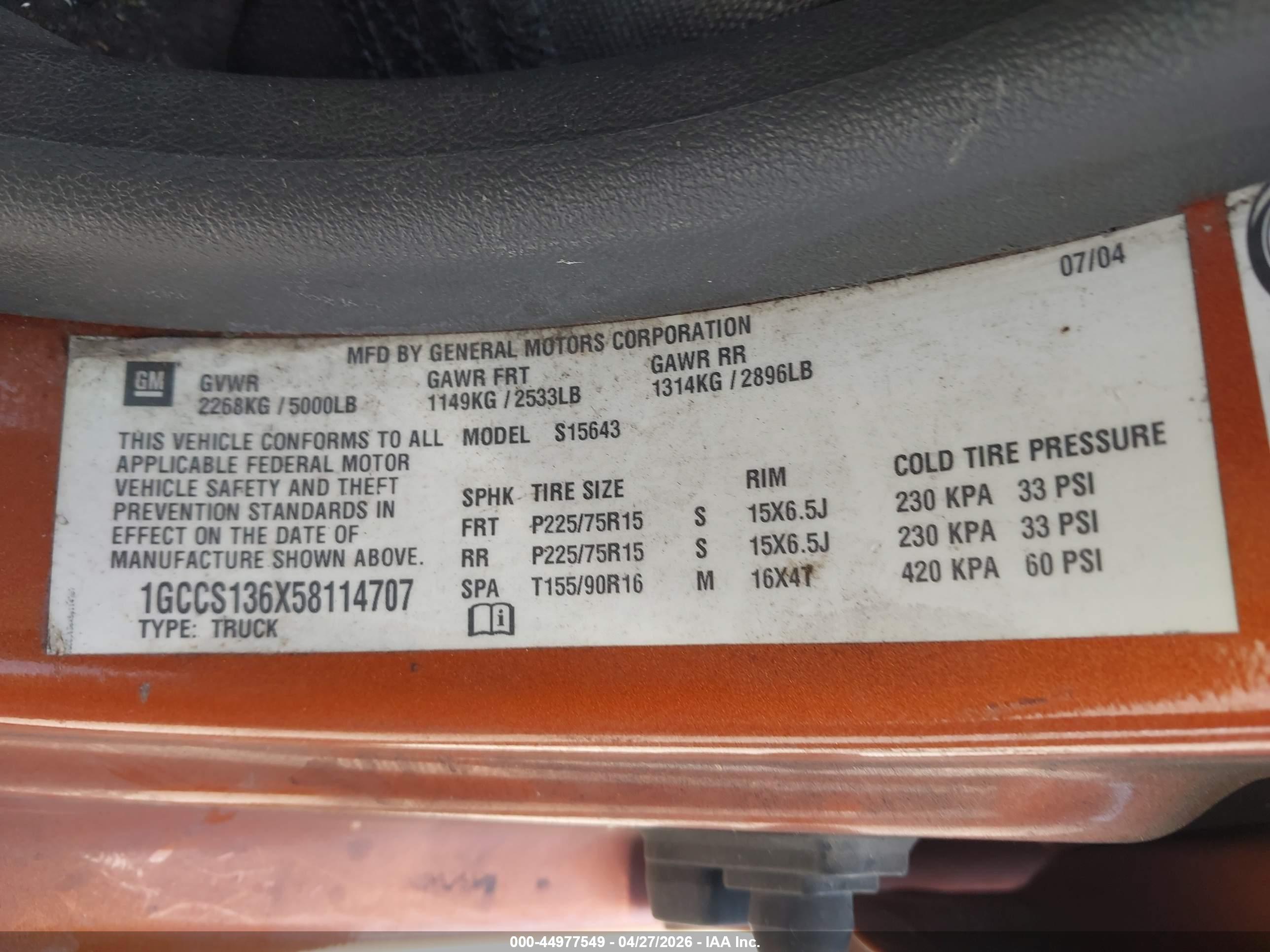 CHEVROLET COLORADO image 9