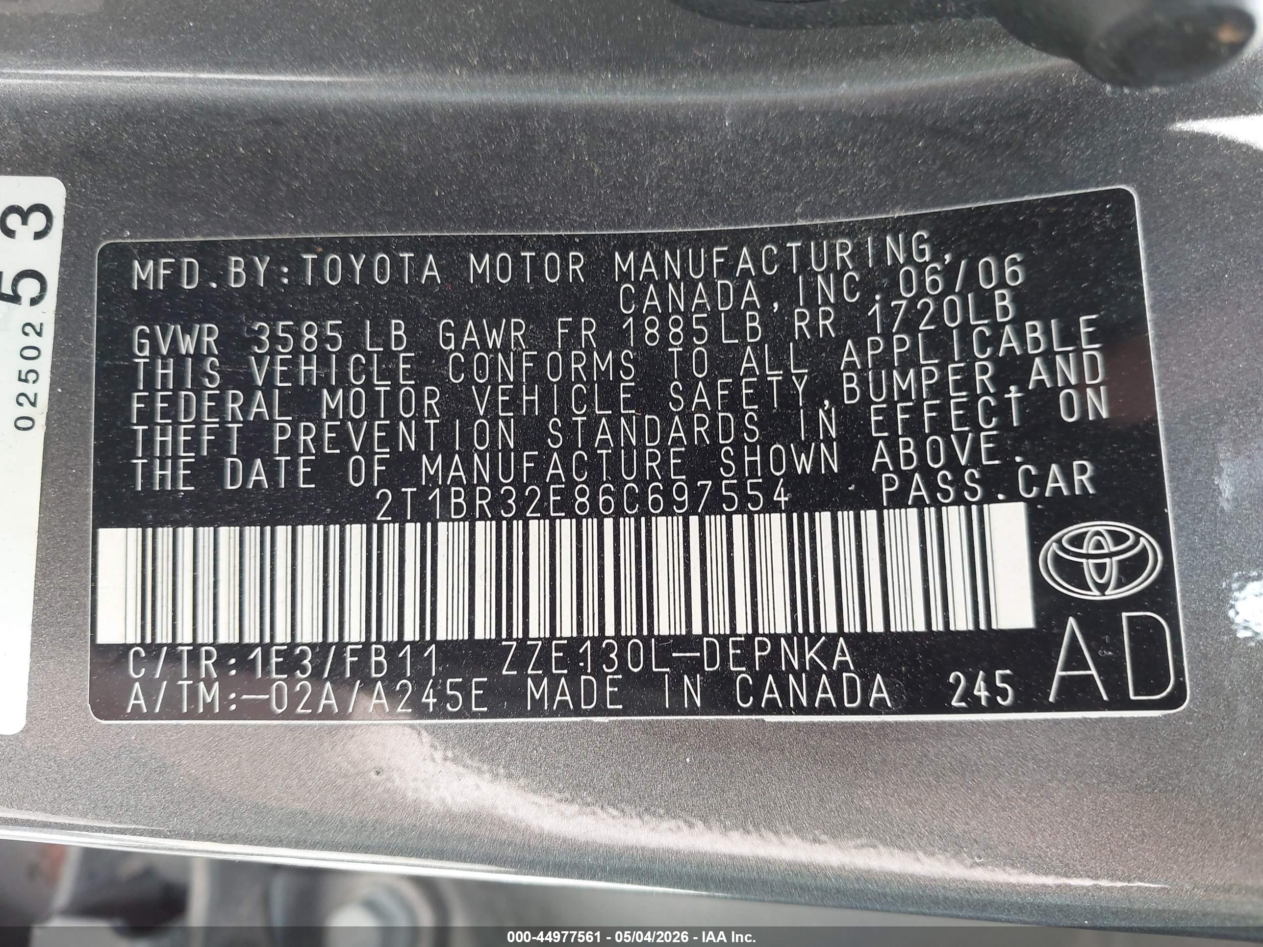 TOYOTA COROLLA image 9