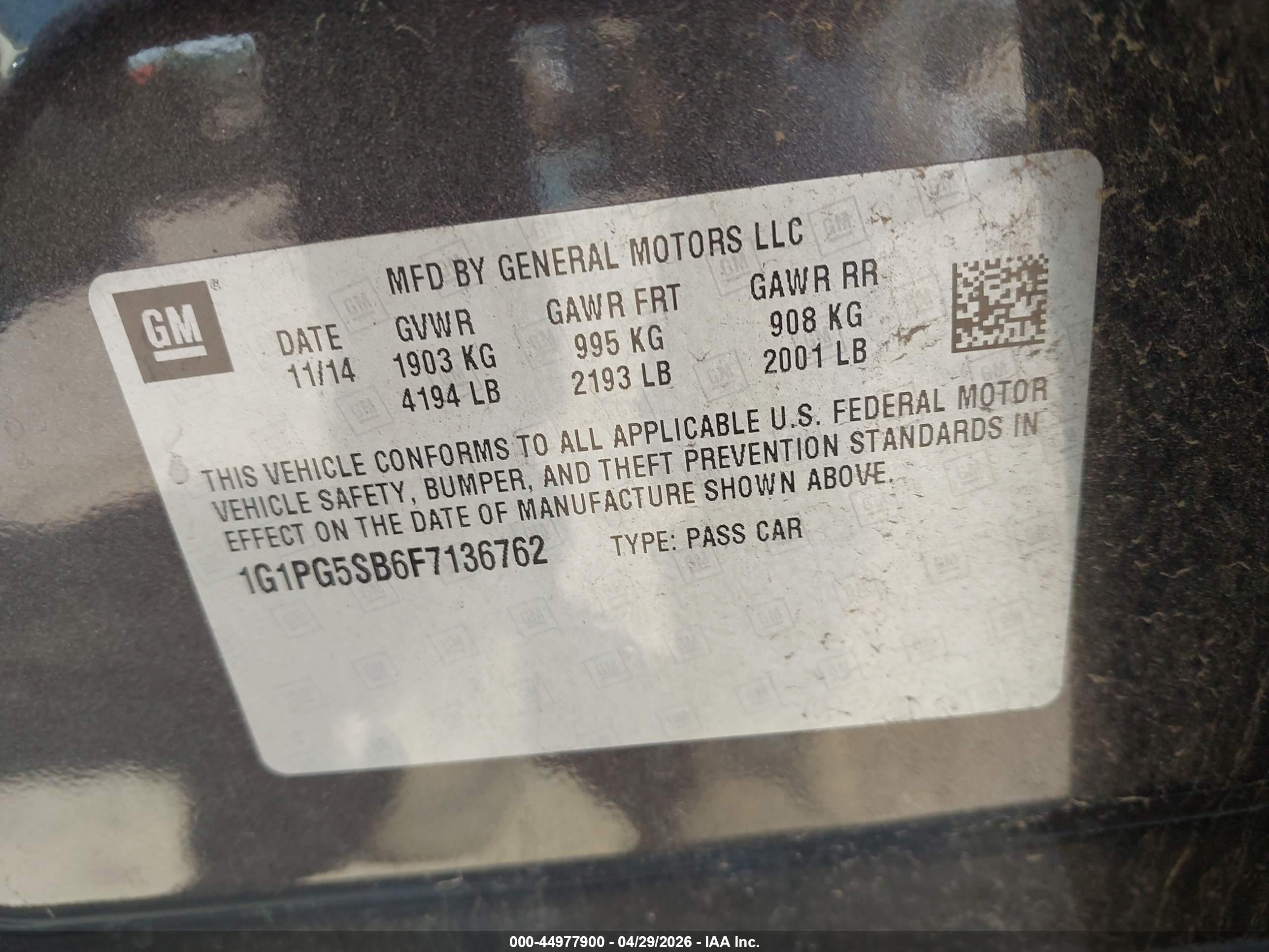 CHEVROLET CRUZE image 9