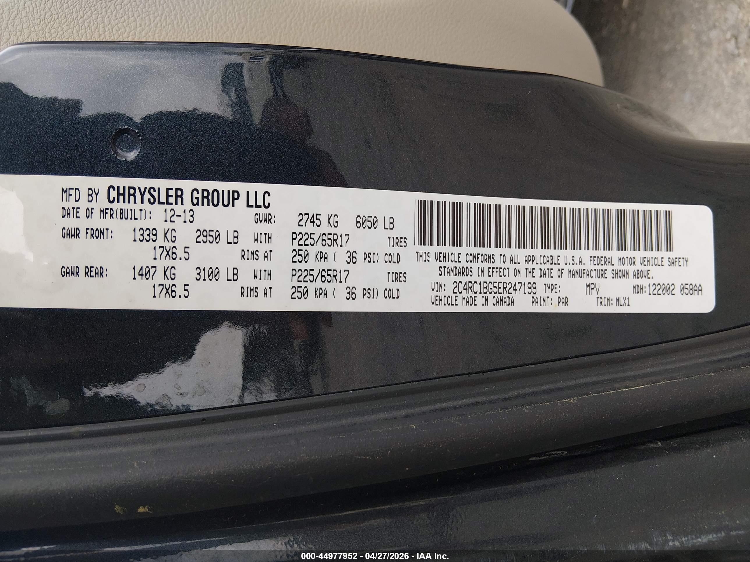 CHRYSLER TOWN image 9