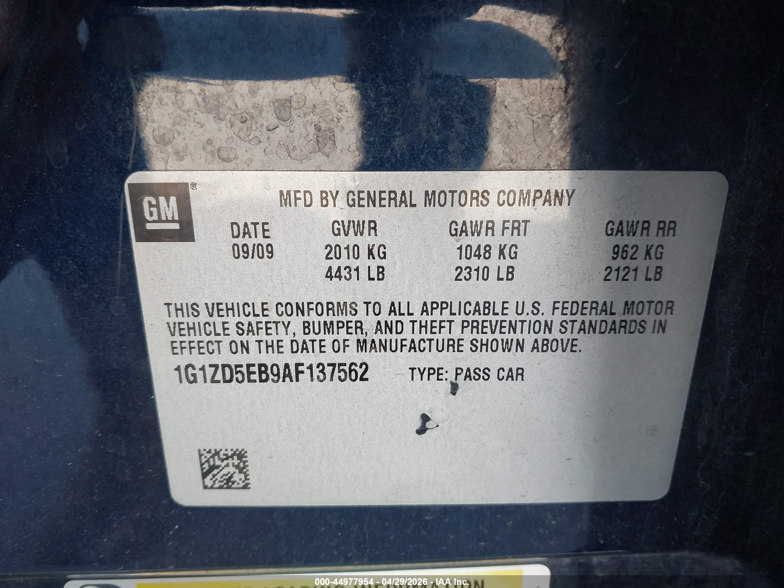 CHEVROLET MALIBU image 9