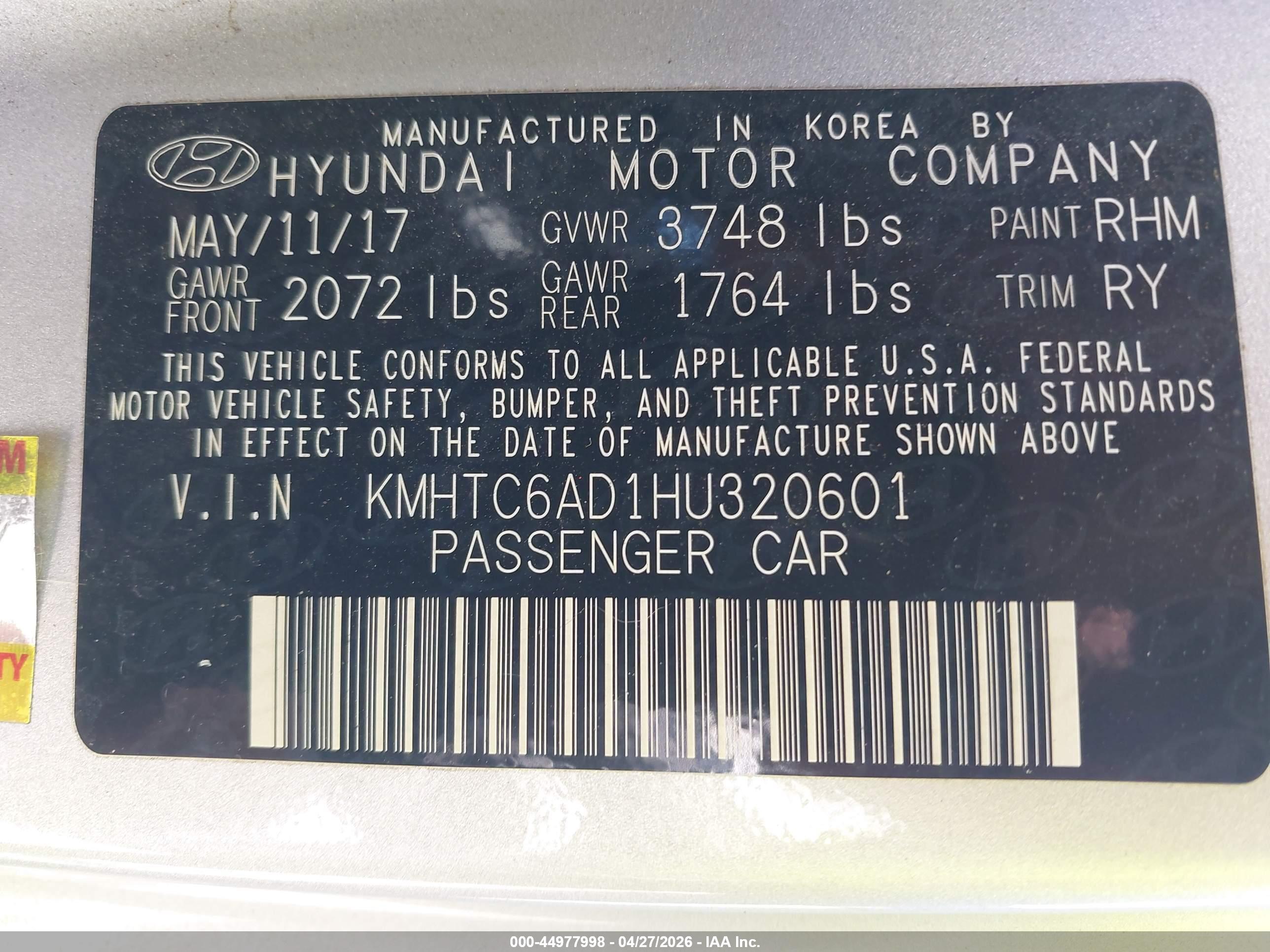 HYUNDAI VELOSTER image 9