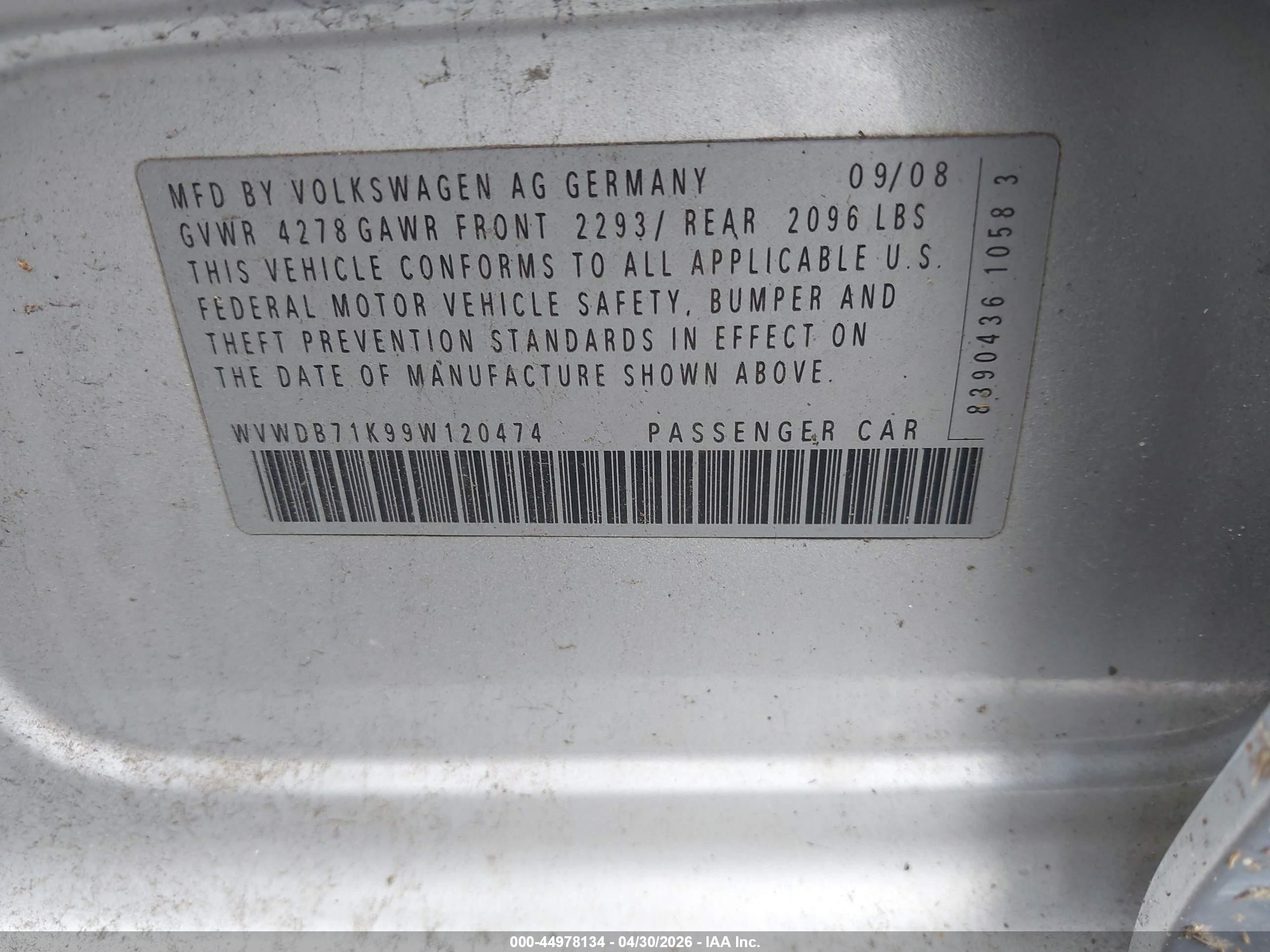 VOLKSWAGEN RABBIT image 9
