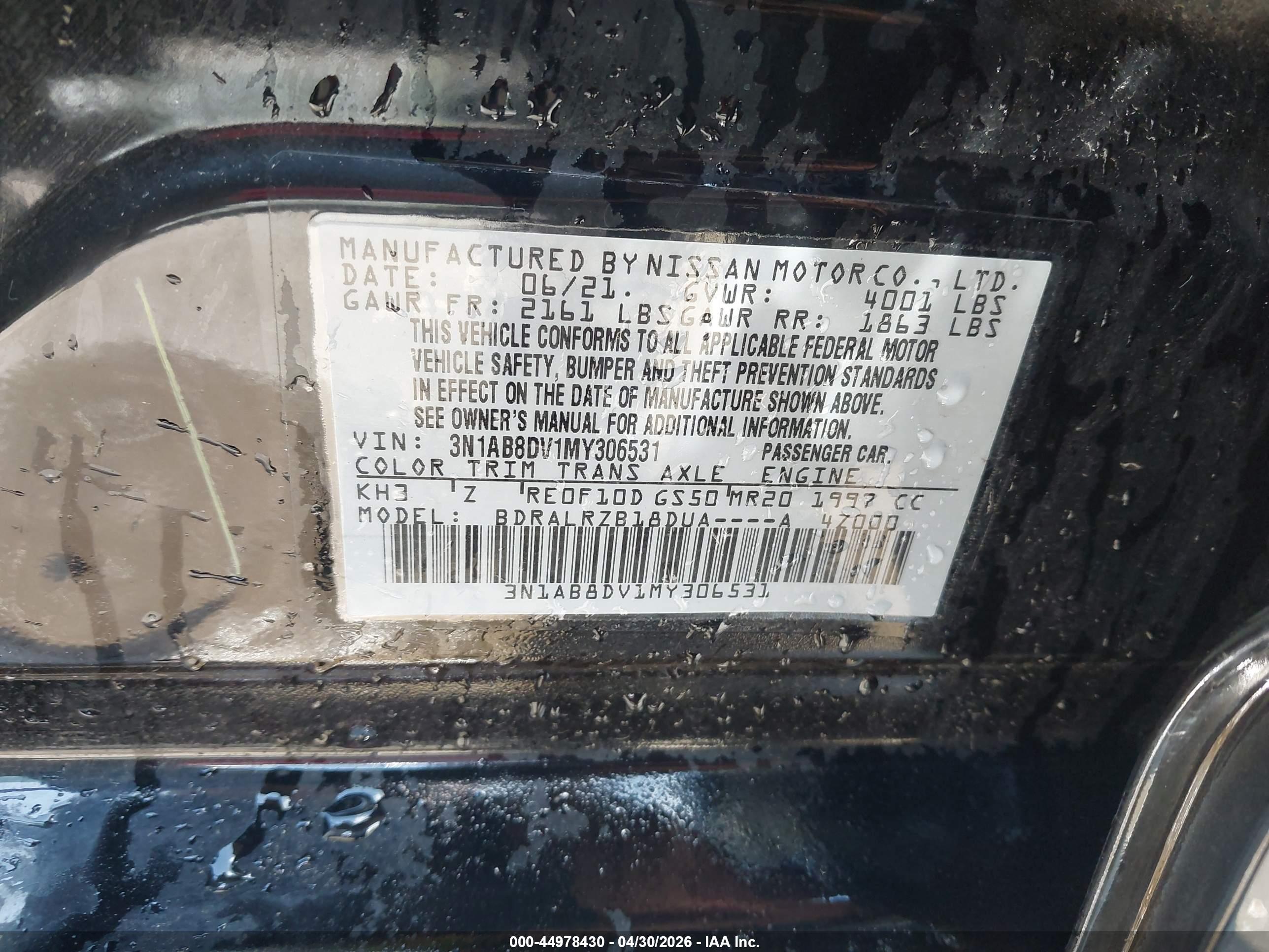 NISSAN SENTRA image 9
