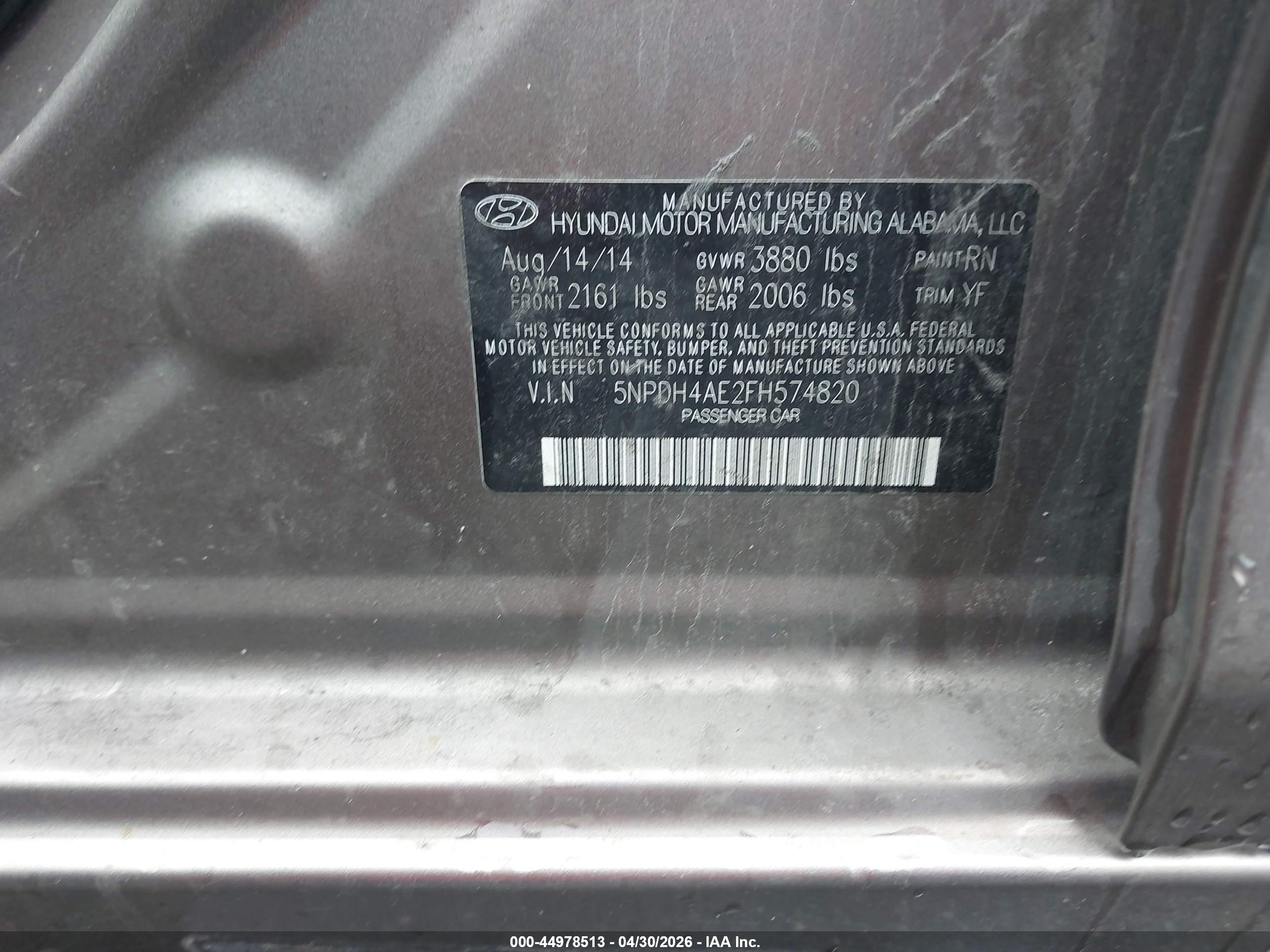 HYUNDAI ELANTRA image 9