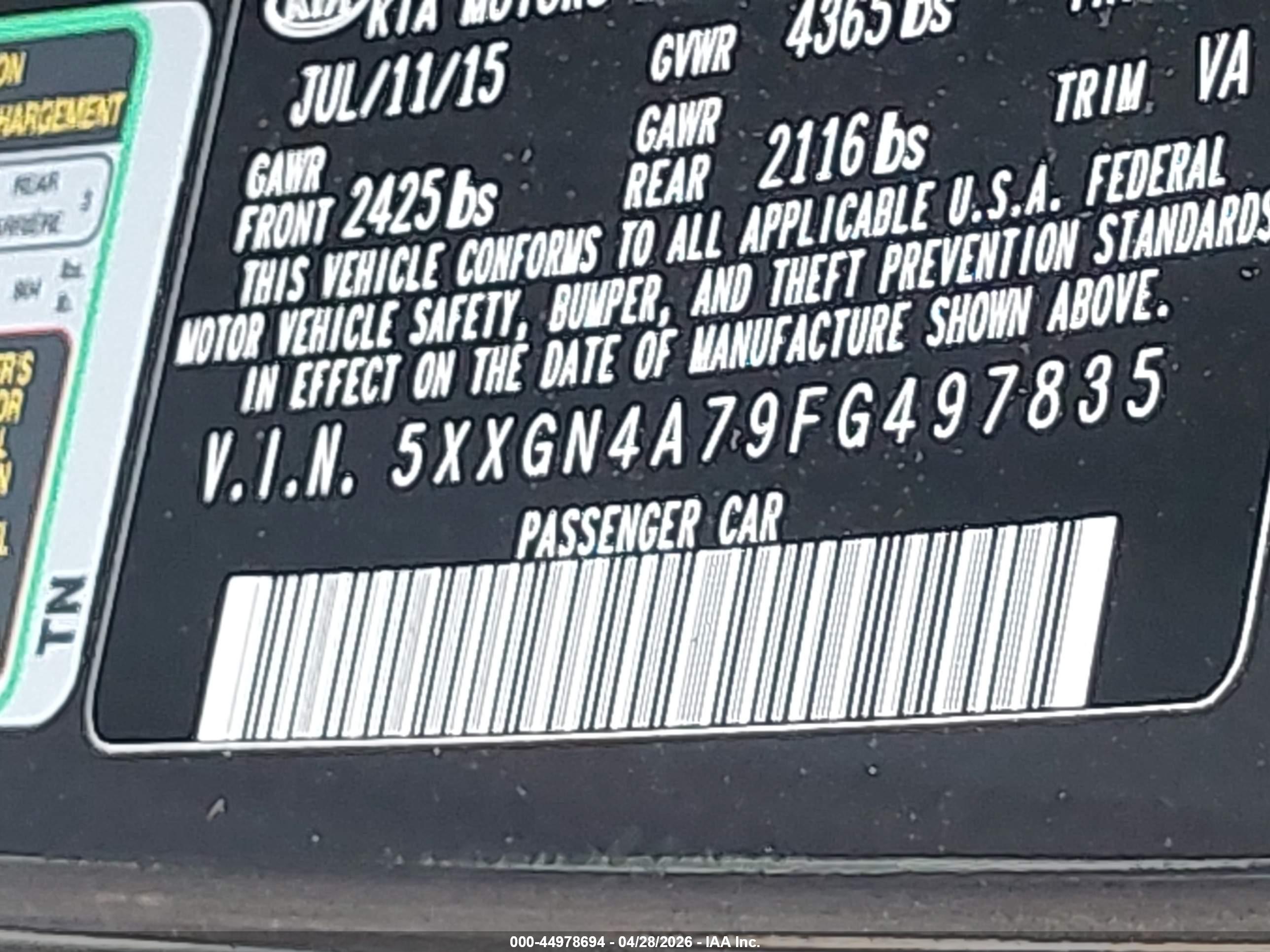 KIA OPTIMA image 9