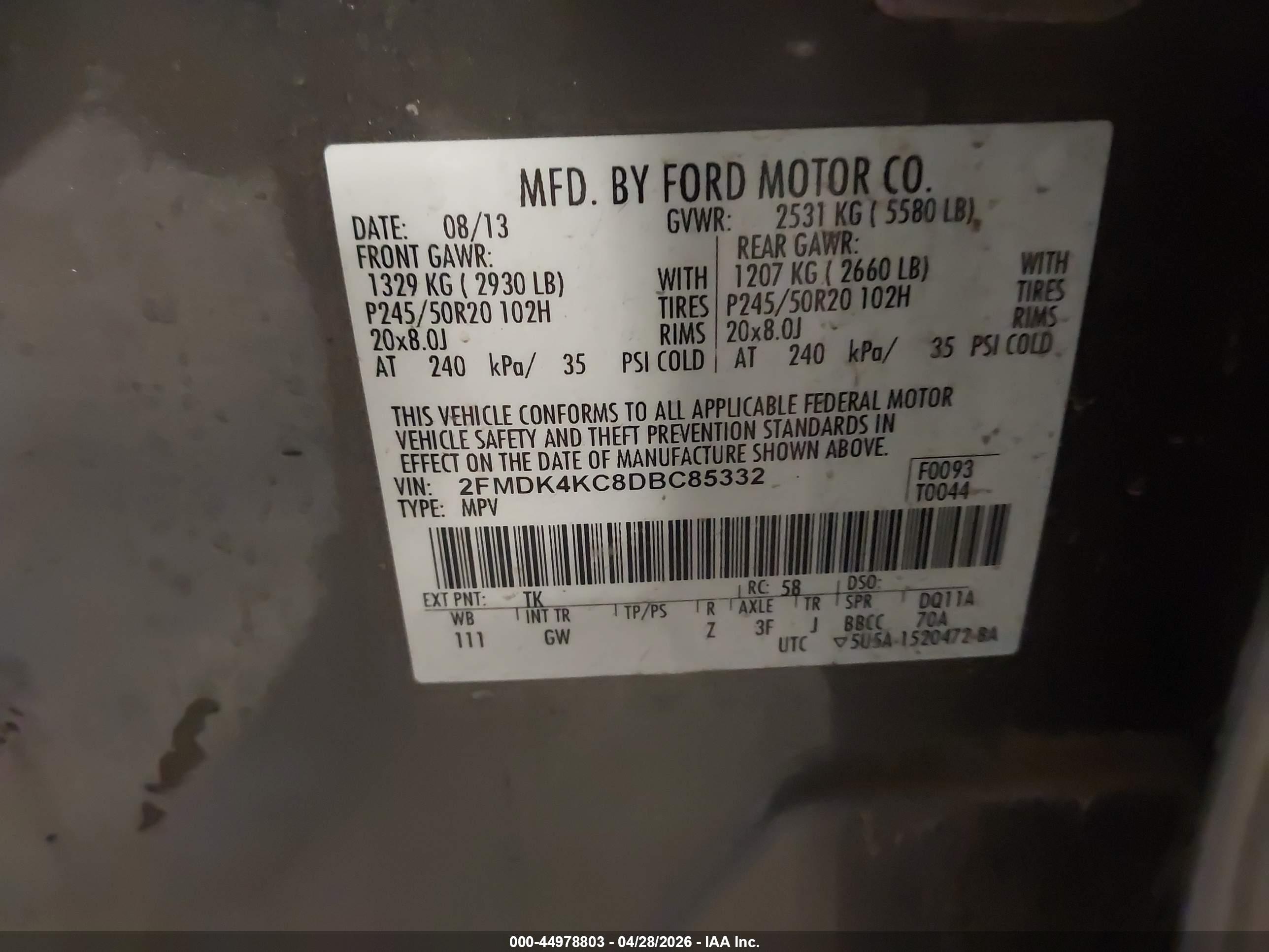FORD EDGE image 9