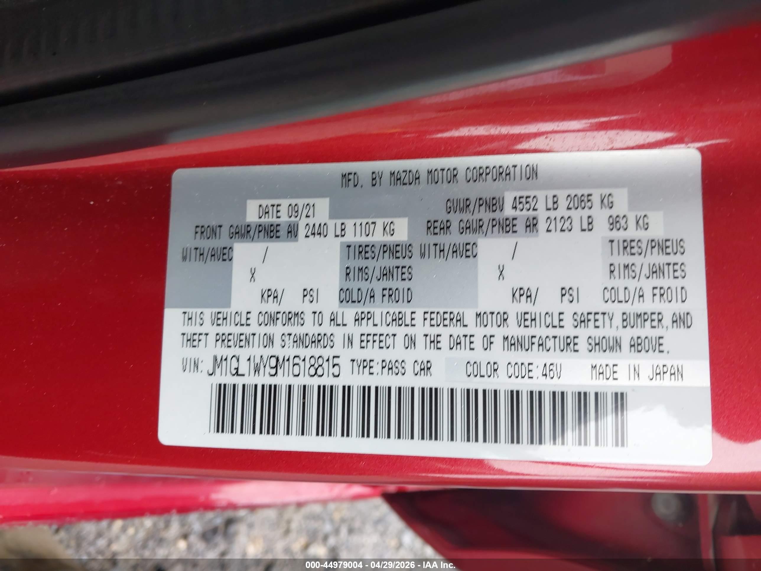 MAZDA MAZDA6 image 9