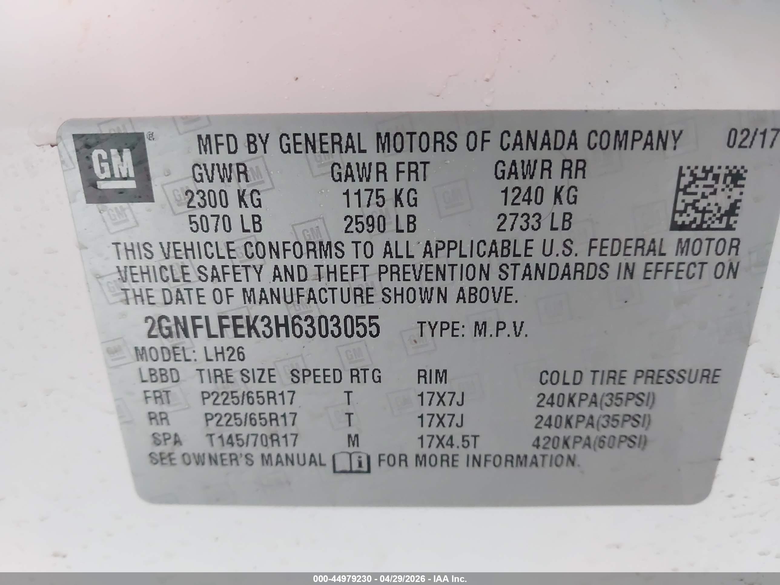 CHEVROLET EQUINOX image 9