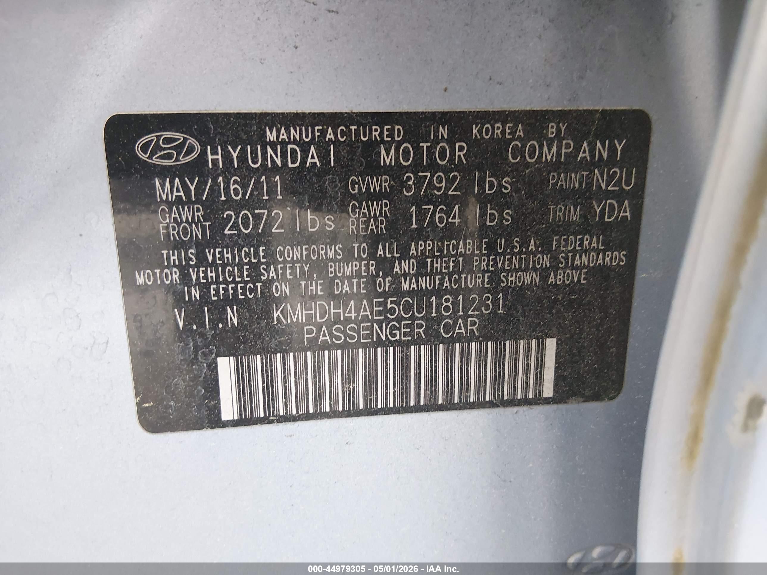 HYUNDAI ELANTRA image 9