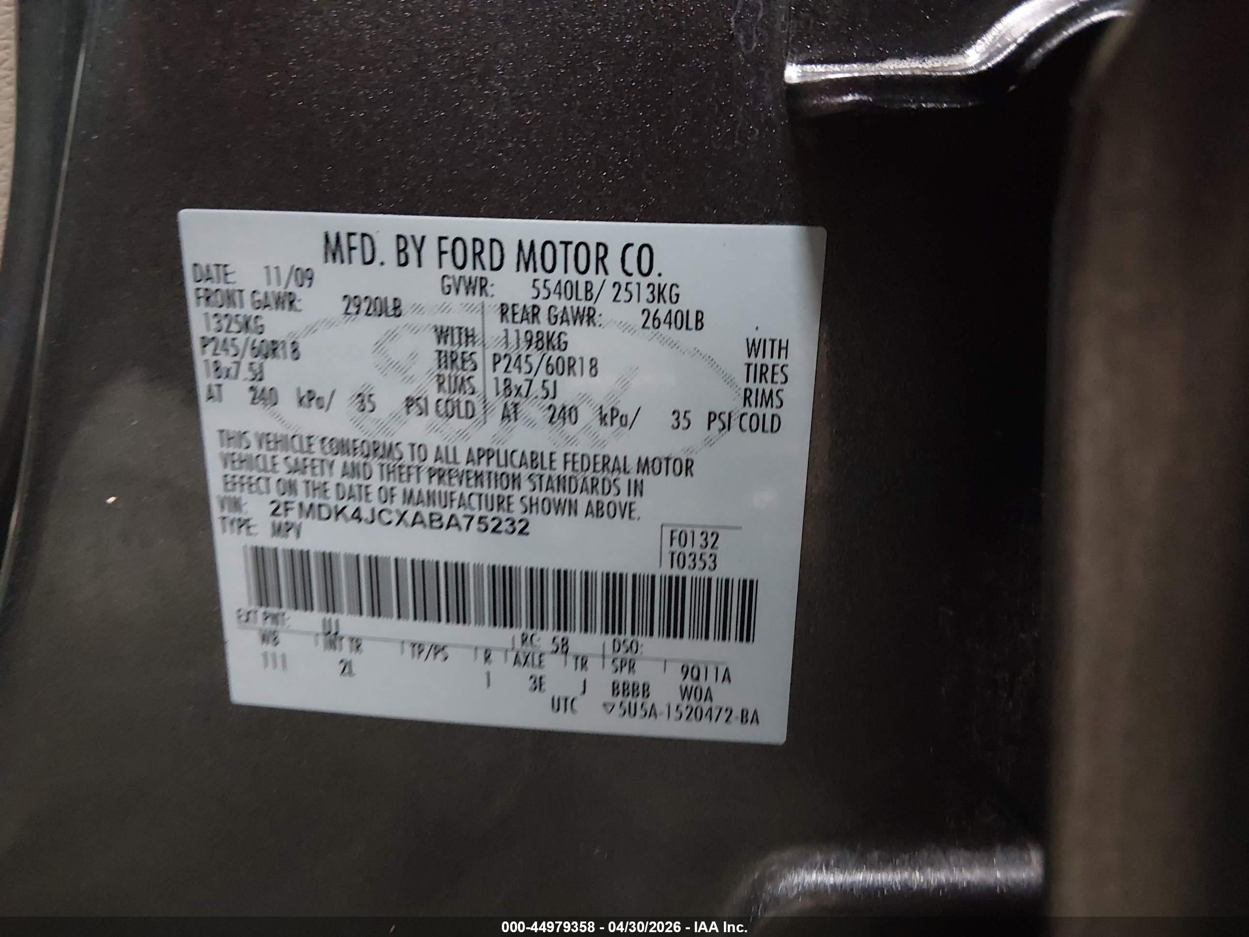 FORD EDGE image 9