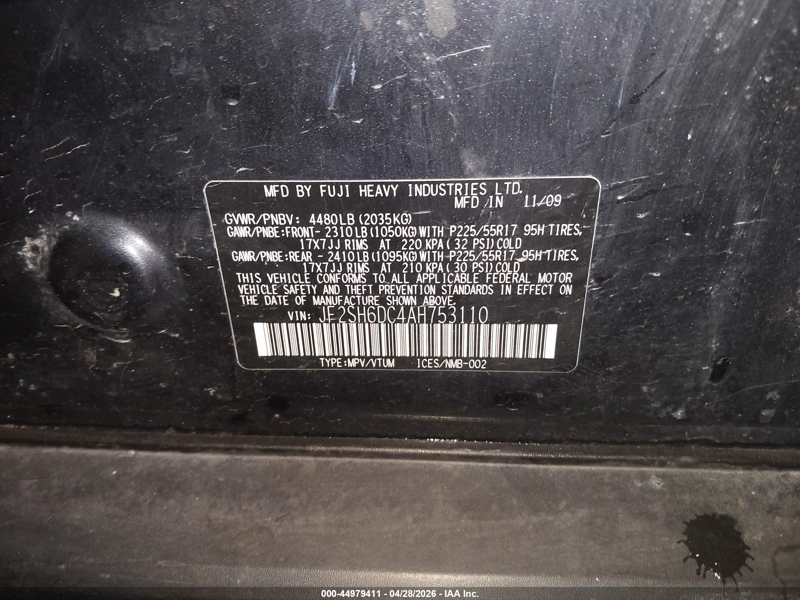 SUBARU FORESTER image 9