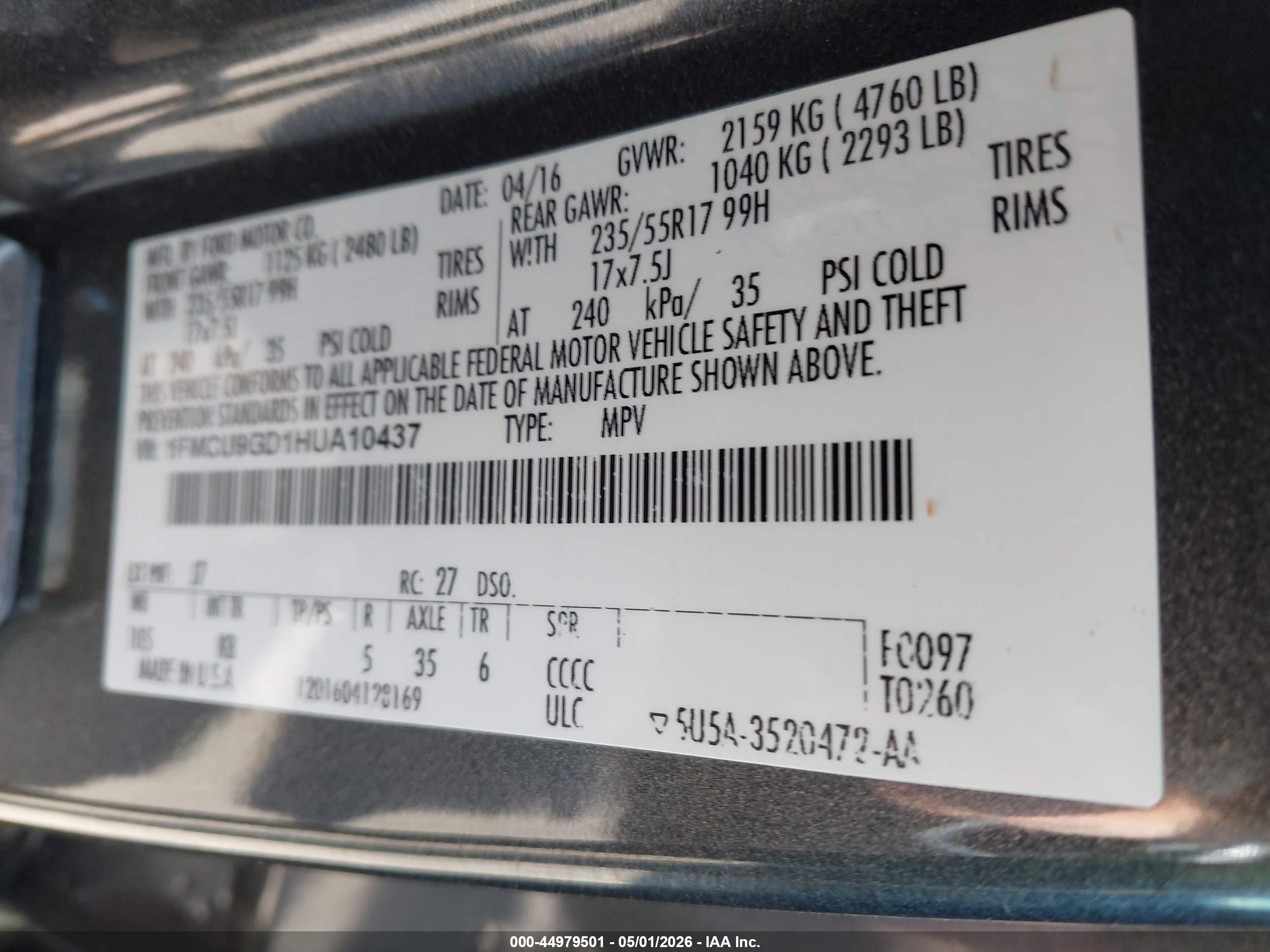 FORD ESCAPE image 9