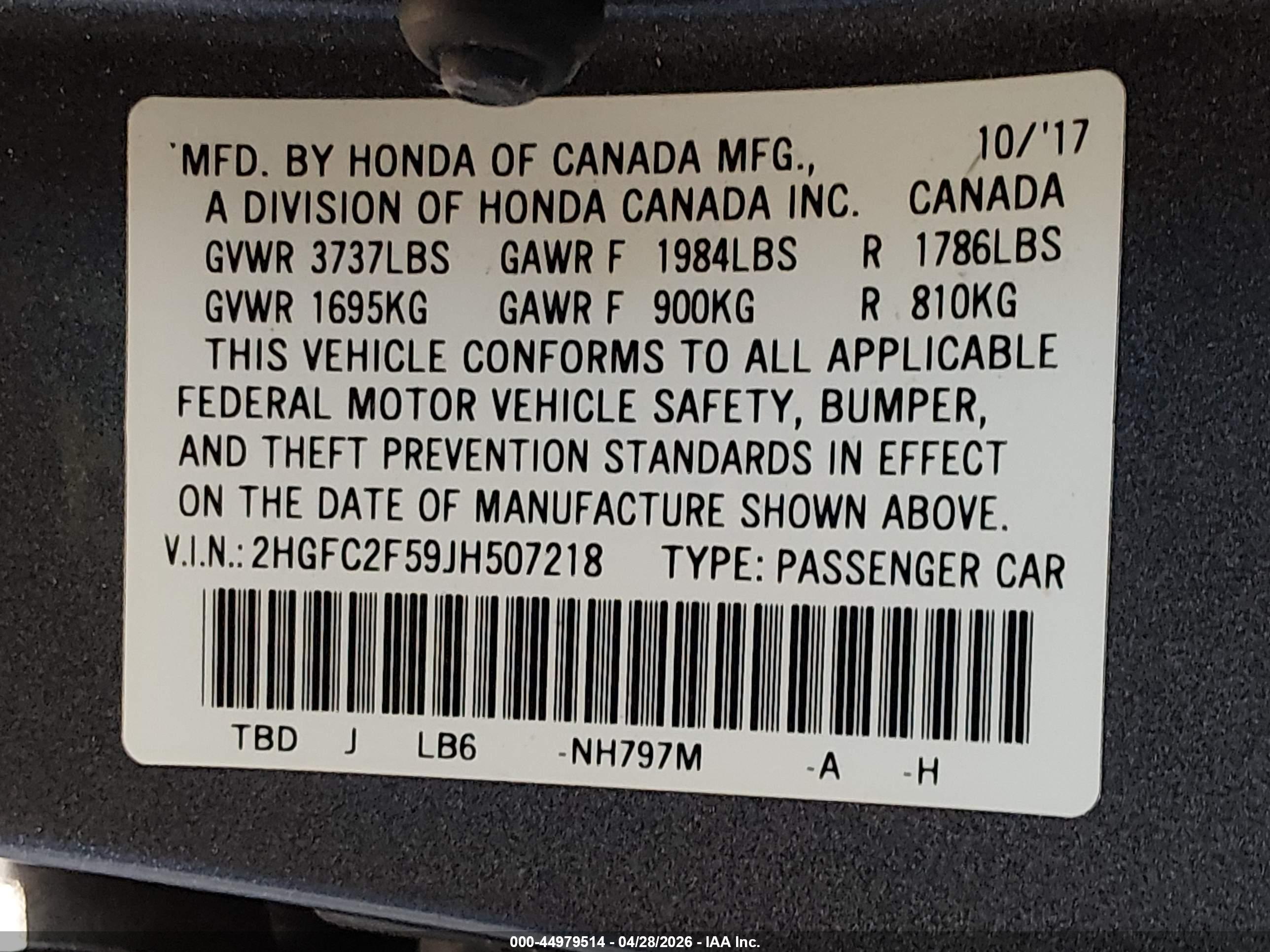 HONDA CIVIC image 9