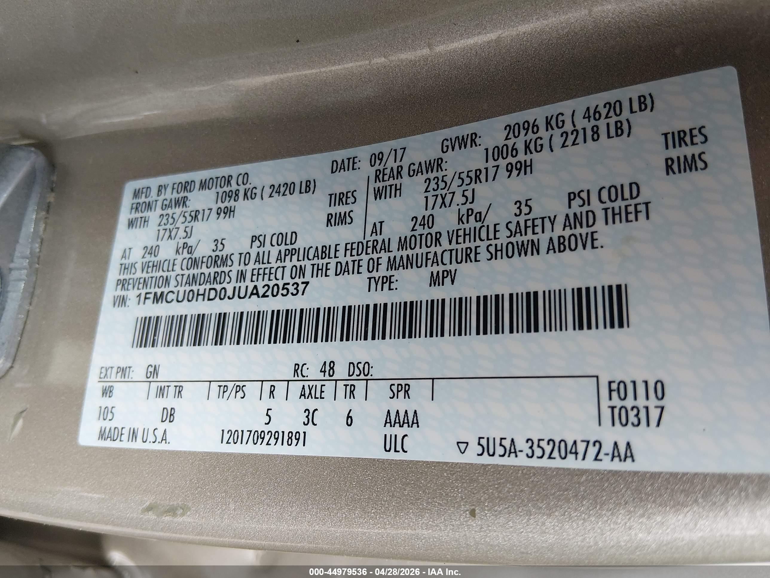 FORD ESCAPE image 9