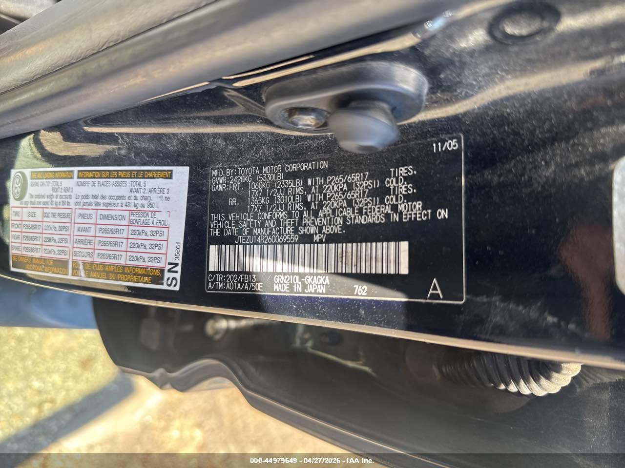 TOYOTA 4RUNNER image 9