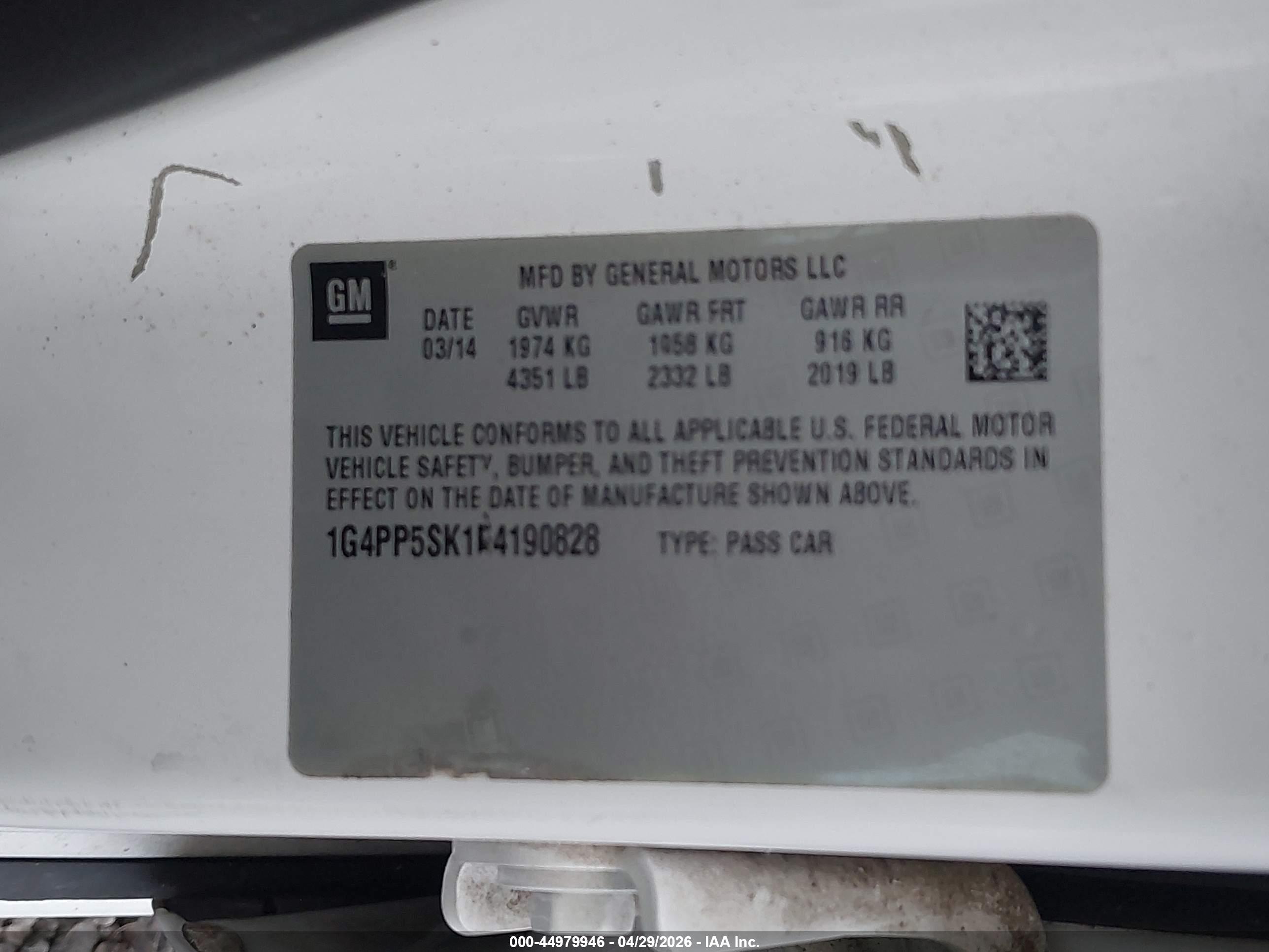 BUICK VERANO image 9