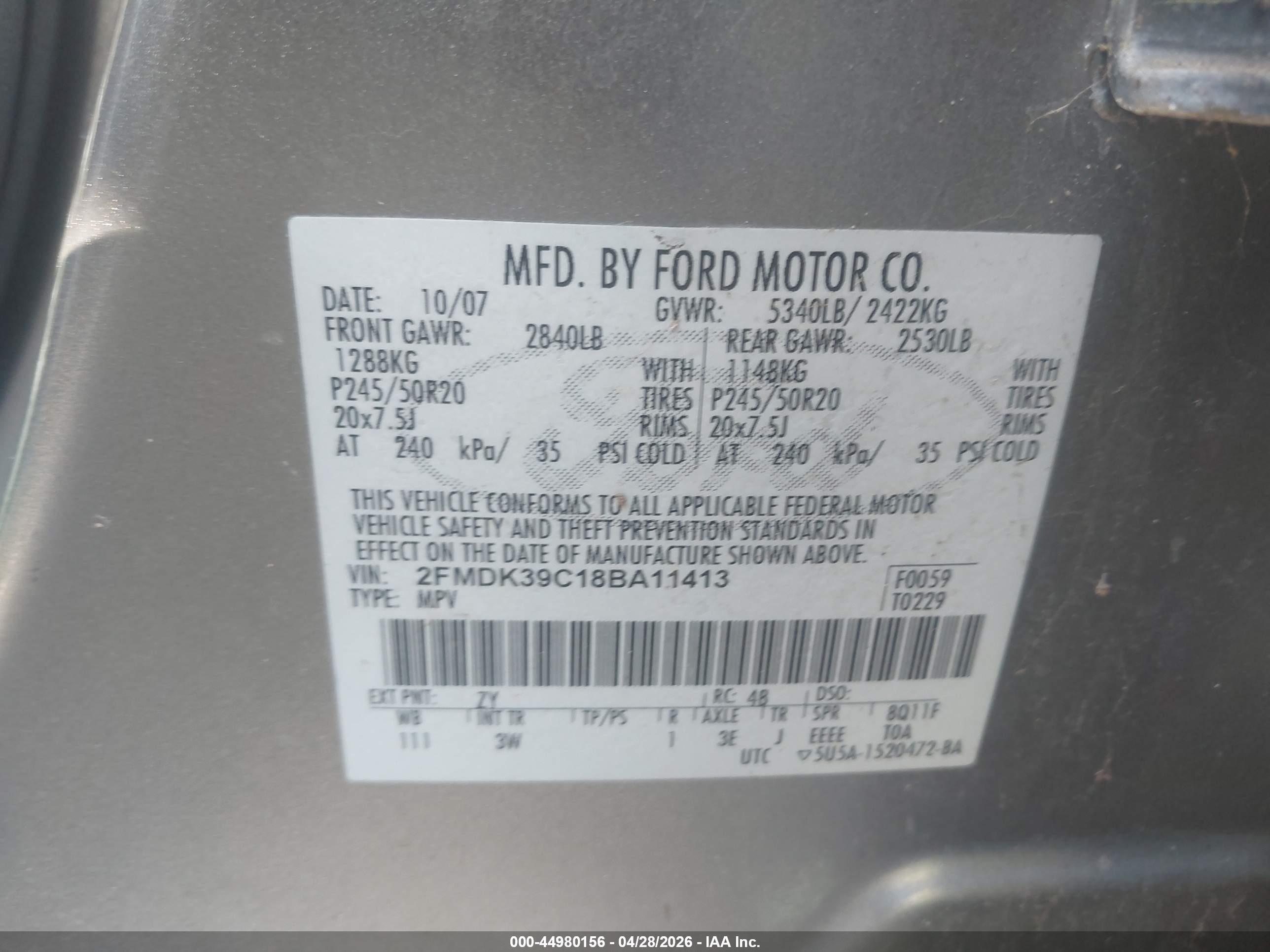 FORD EDGE image 9