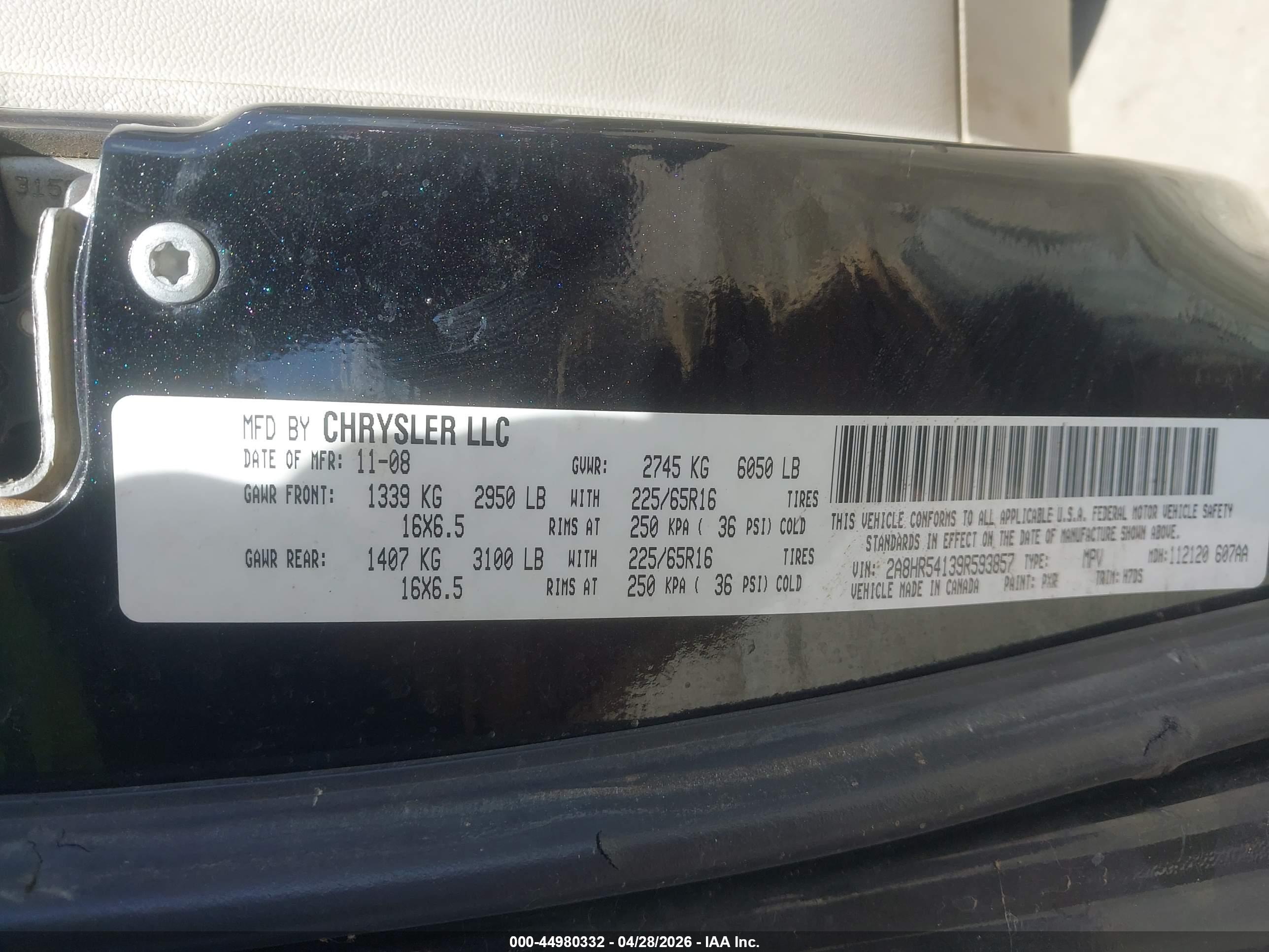 CHRYSLER TOWN image 9