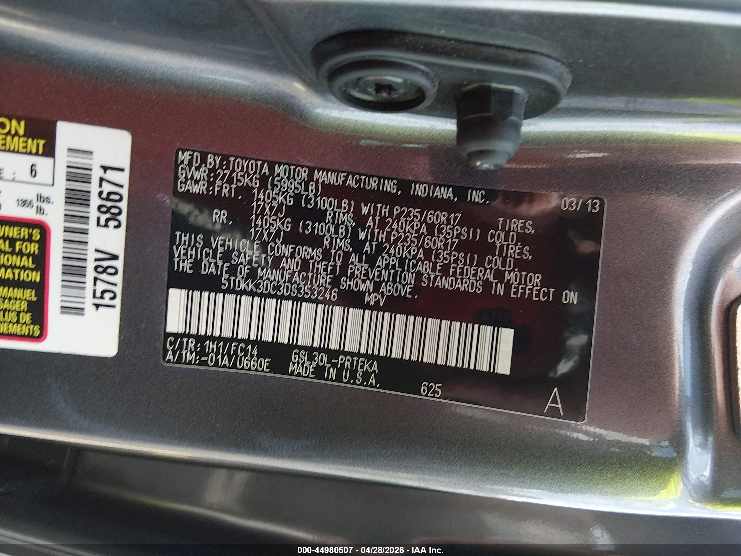 TOYOTA SIENNA image 9