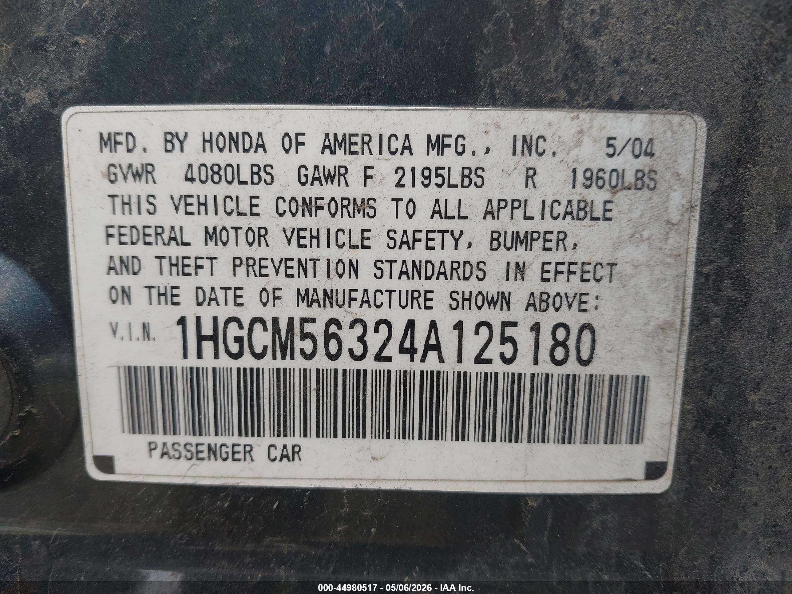 HONDA ACCORD image 9