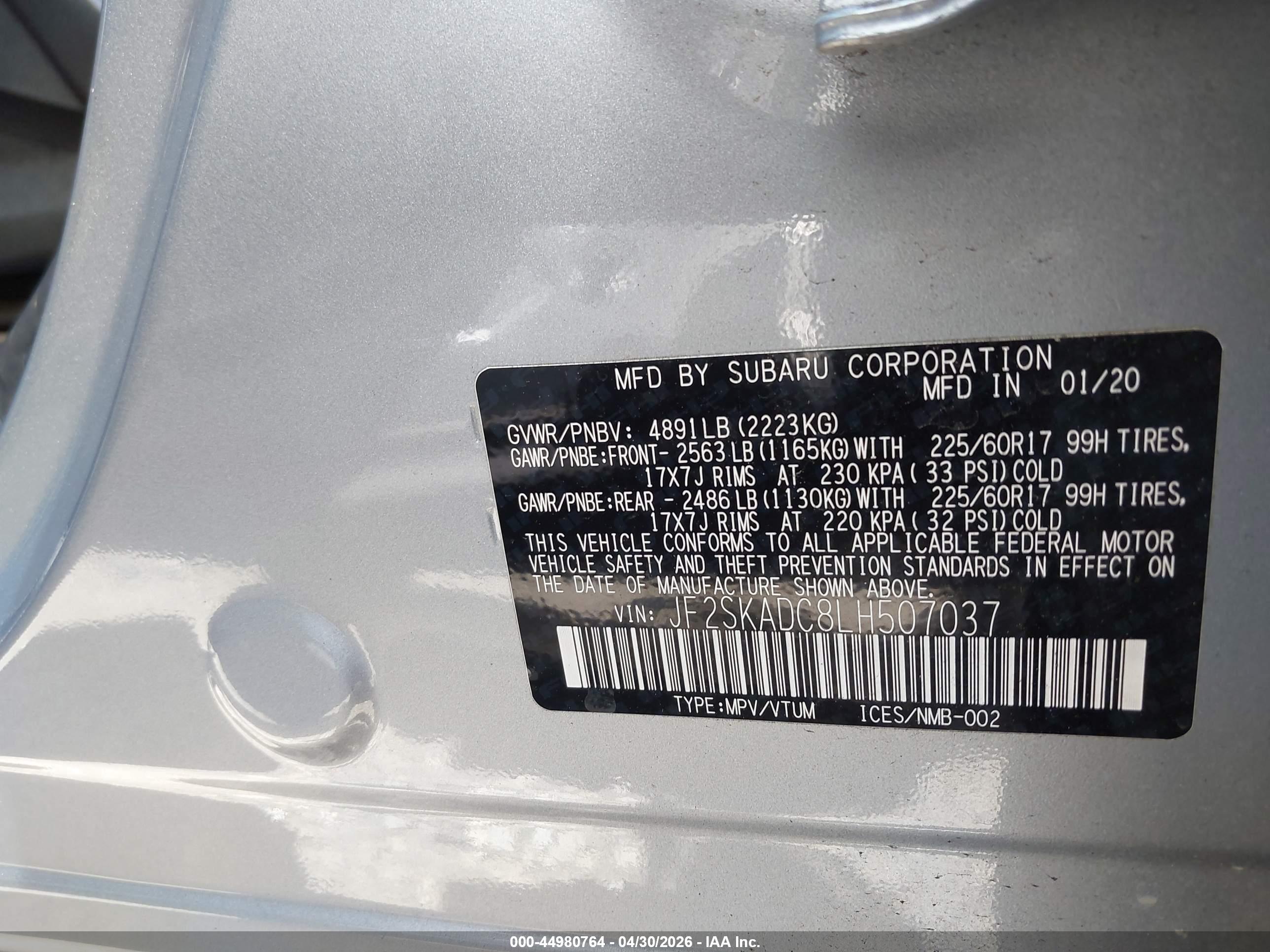 SUBARU FORESTER image 9