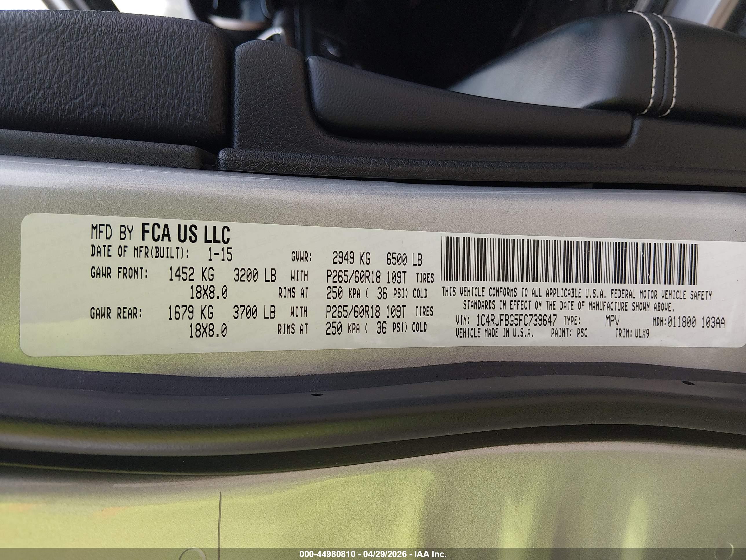 JEEP GRAND image 9