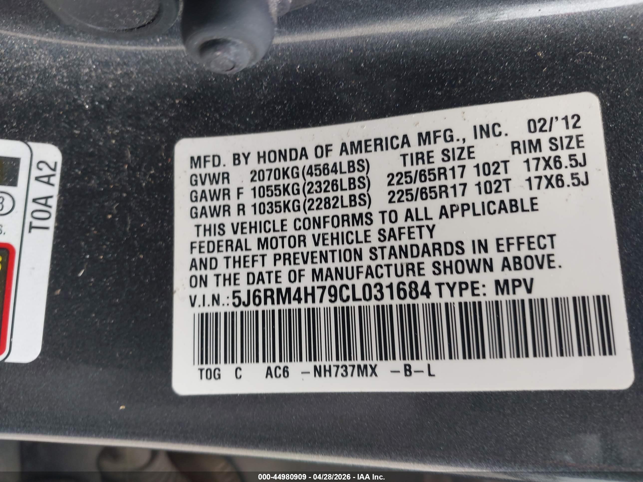 HONDA CR-V image 9