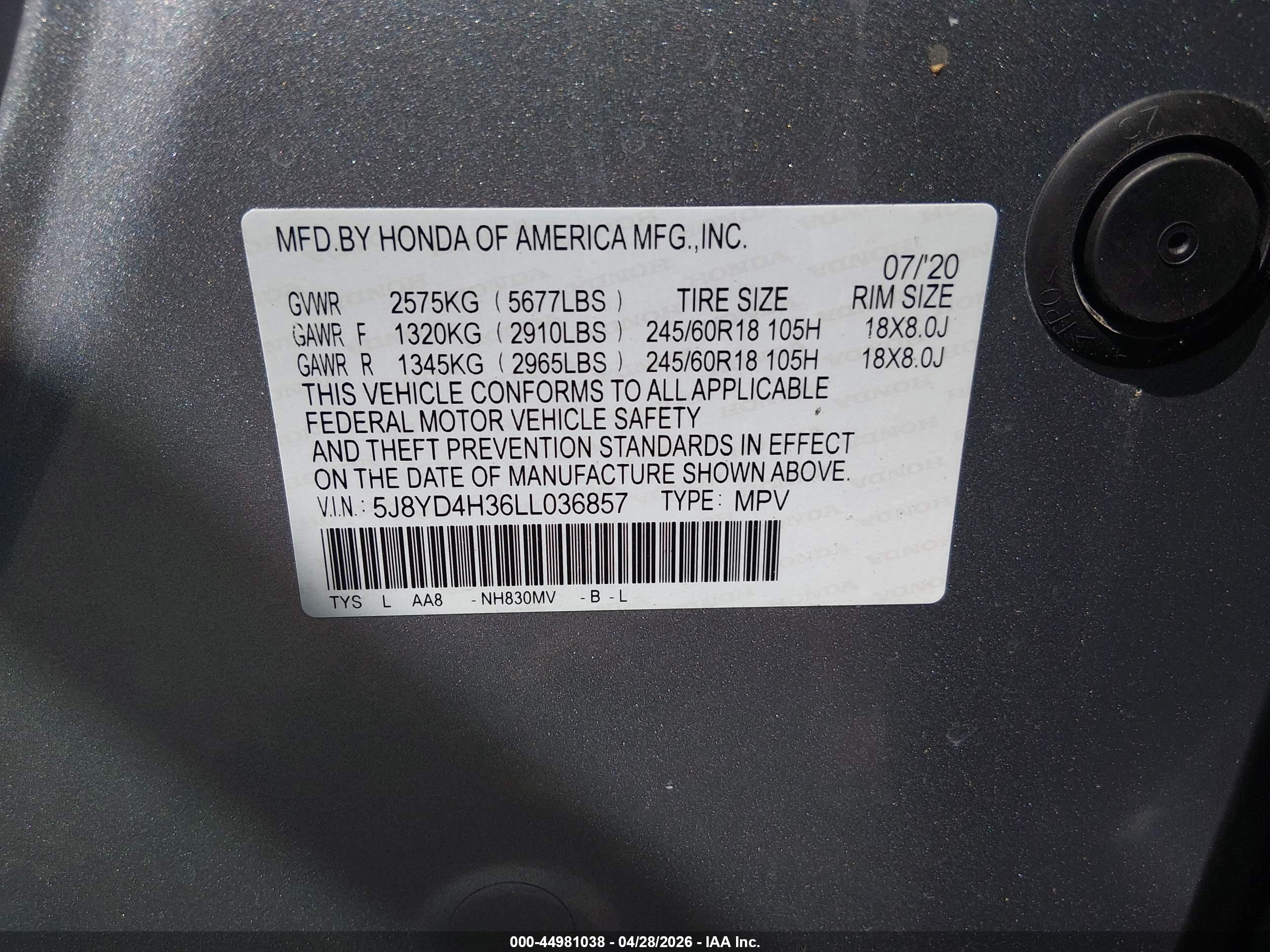 ACURA MDX image 9
