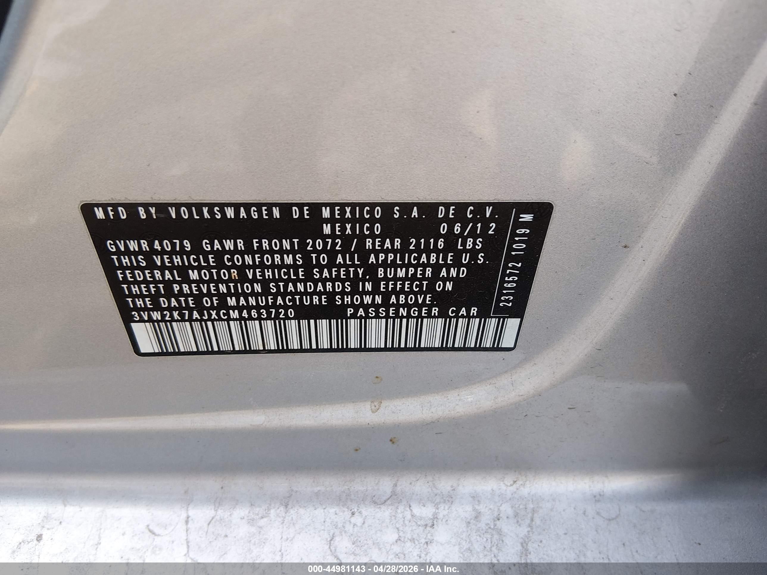 VOLKSWAGEN JETTA image 9
