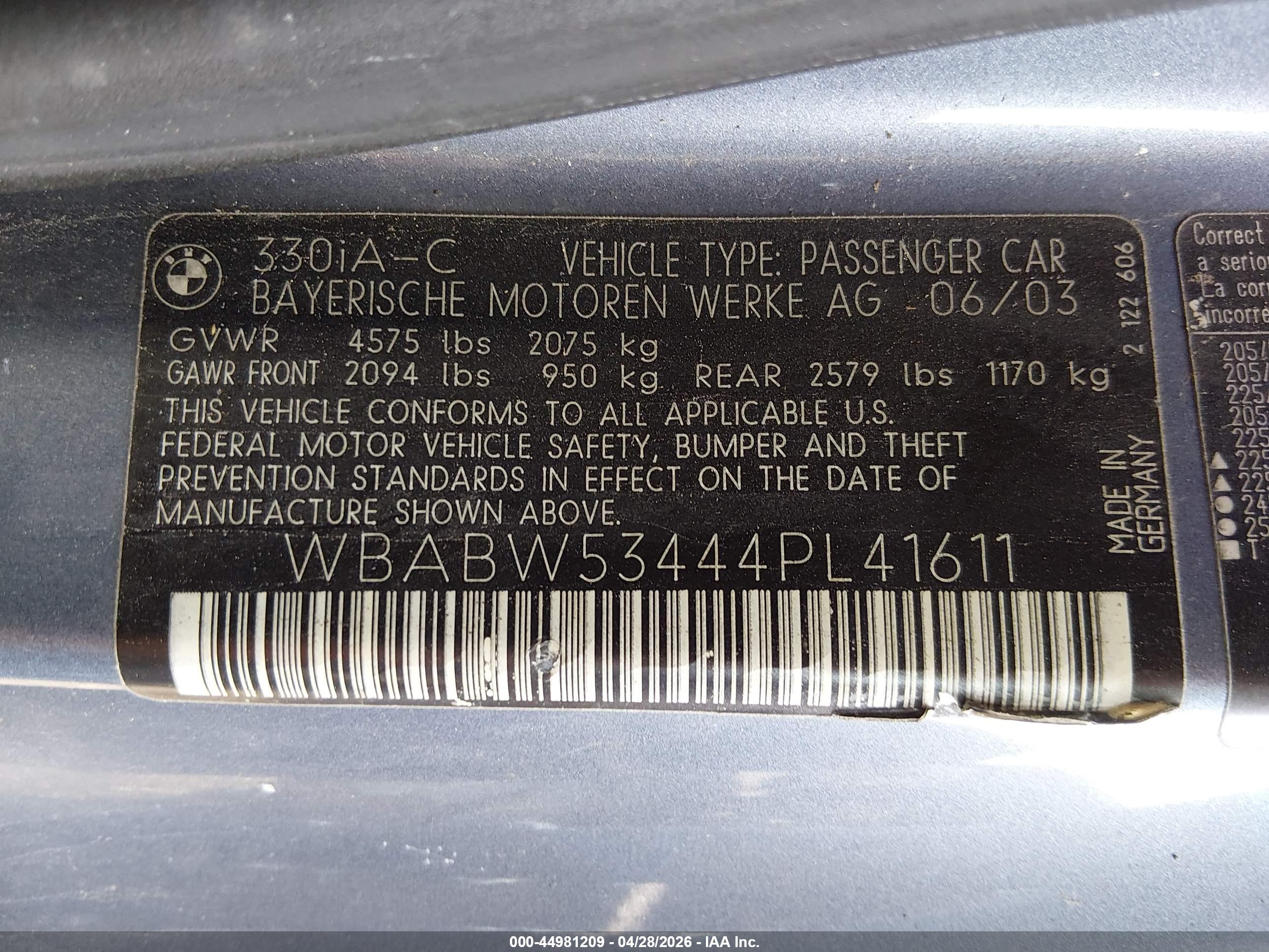 BMW 330CI image 9