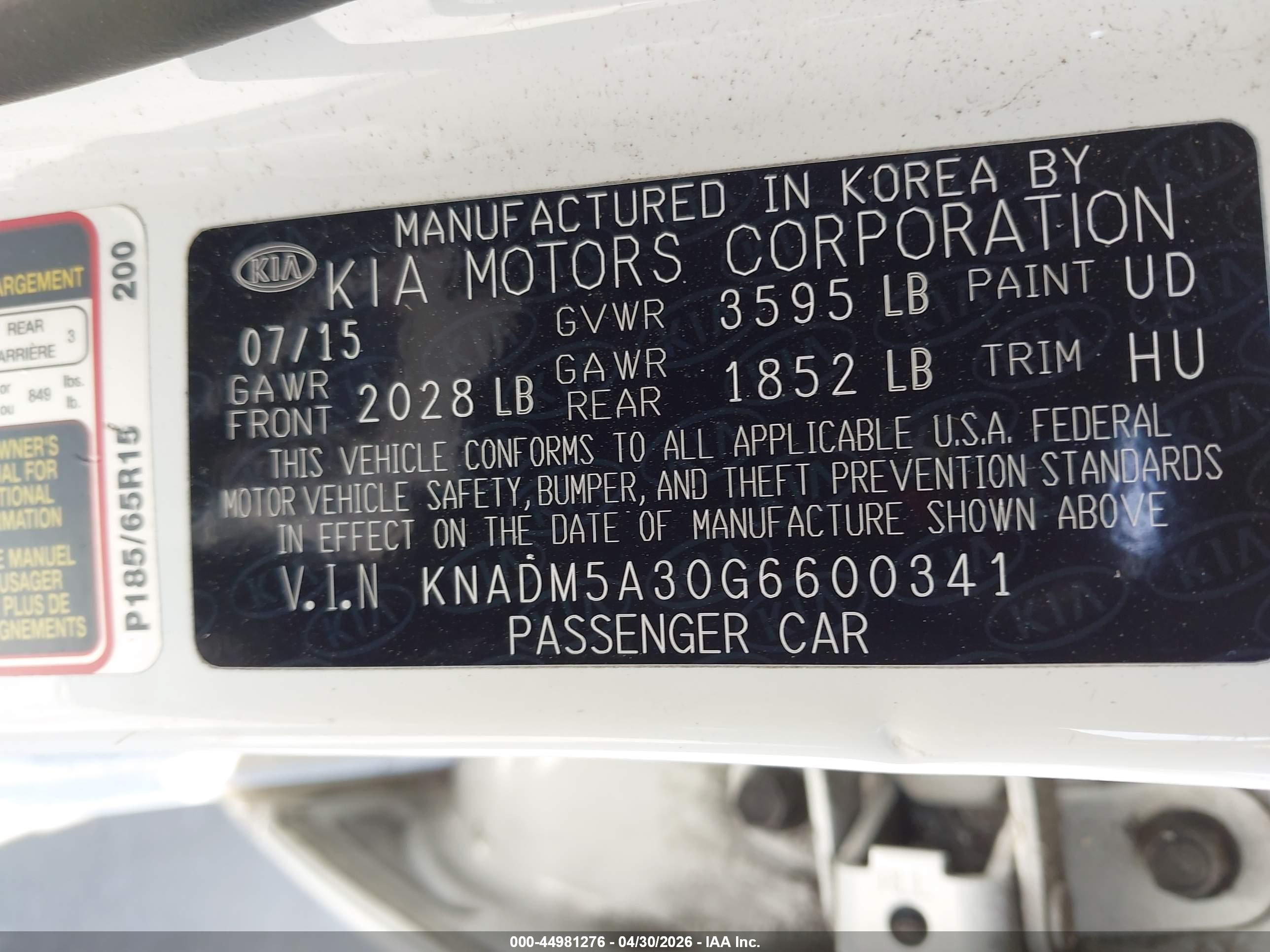 KIA RIO image 9