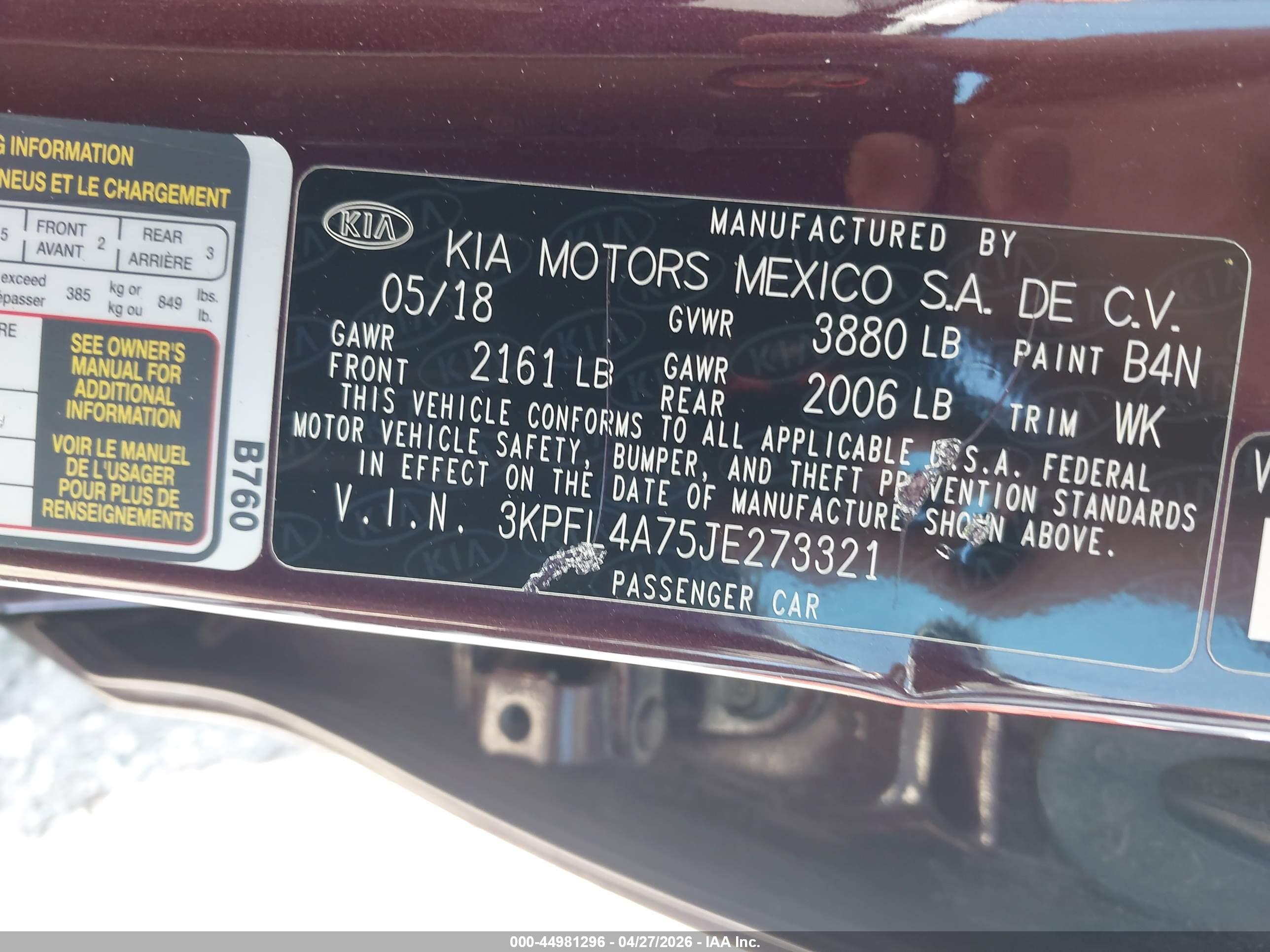 KIA FORTE image 9