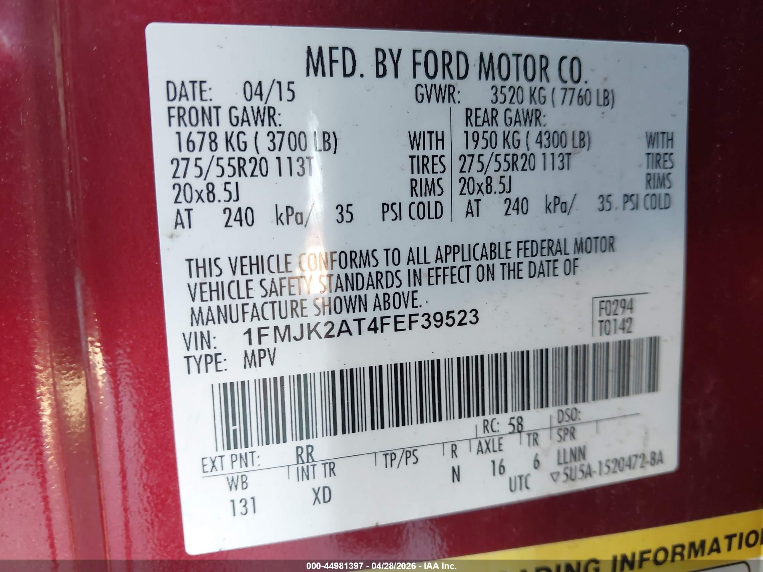 FORD EXPEDITION image 9