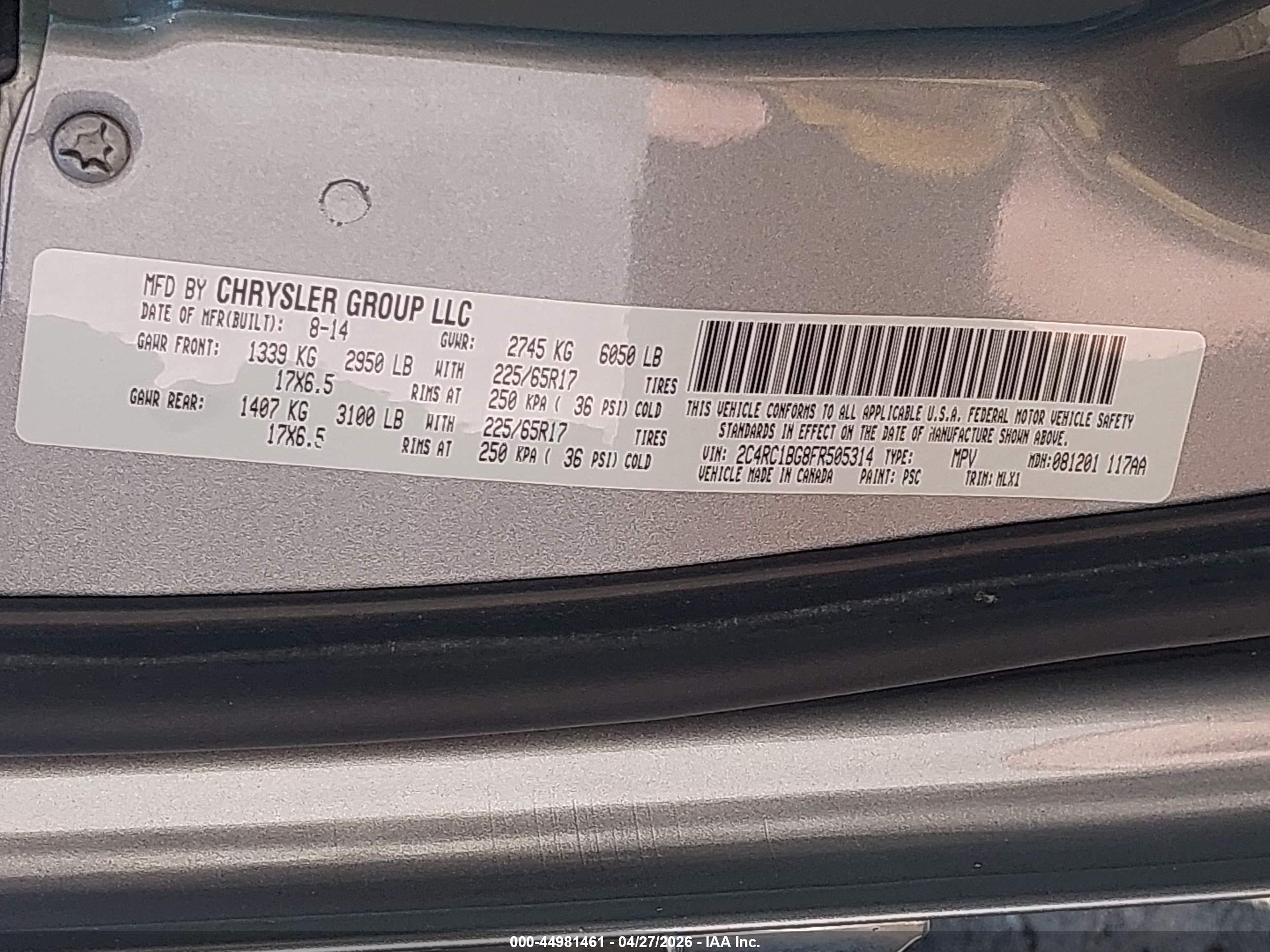 CHRYSLER TOWN image 9