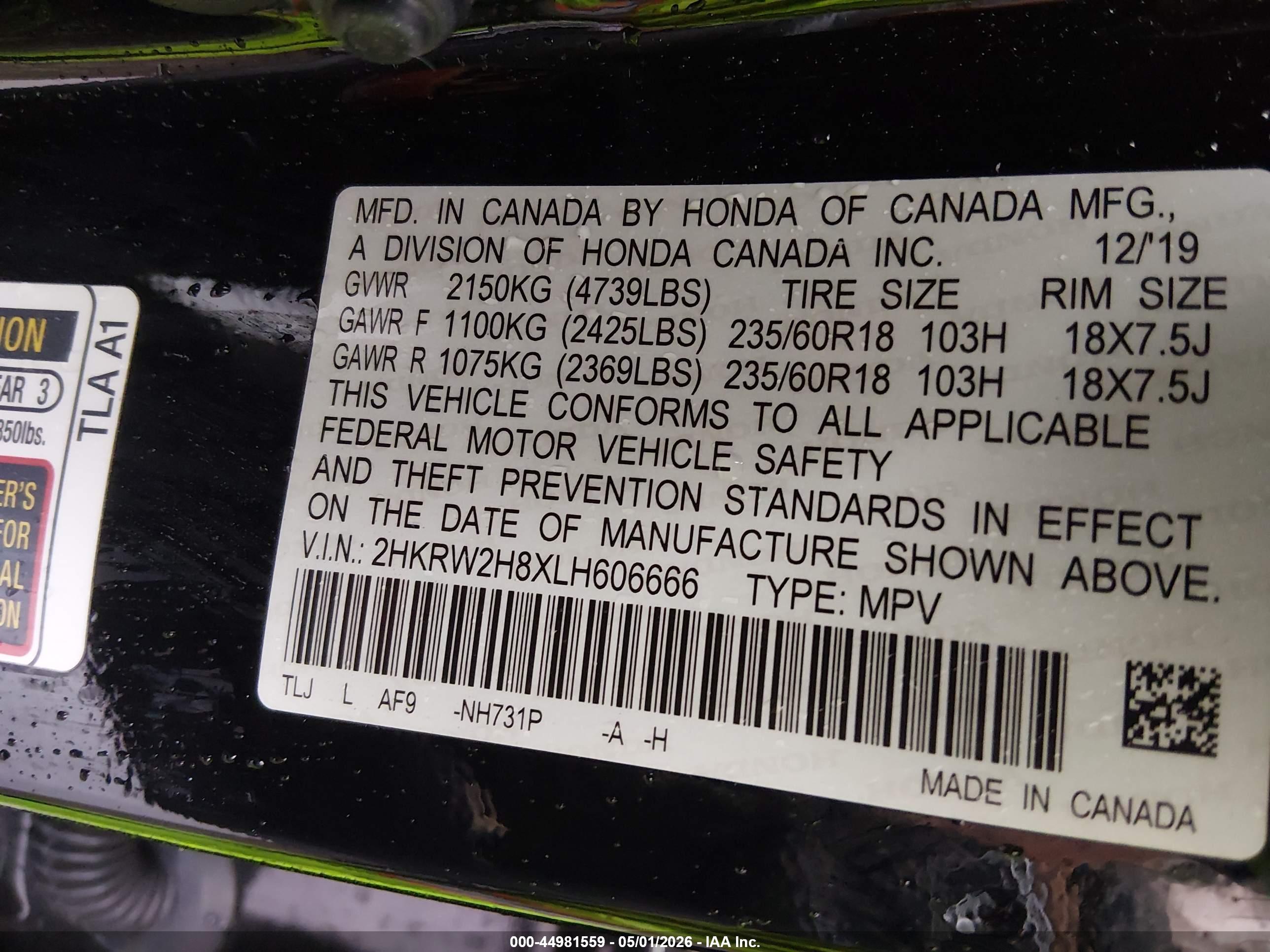HONDA CR-V image 9