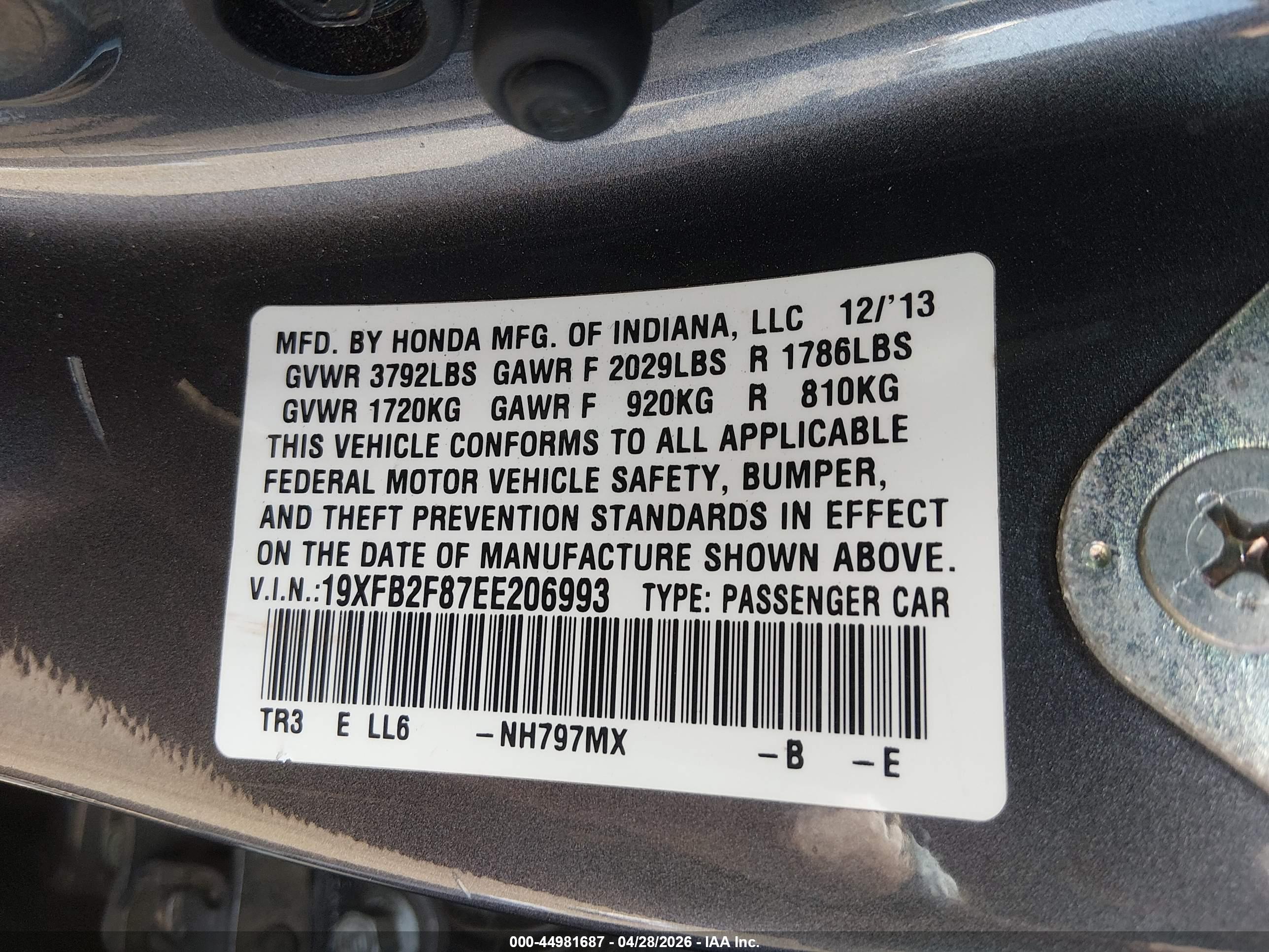 HONDA CIVIC image 9